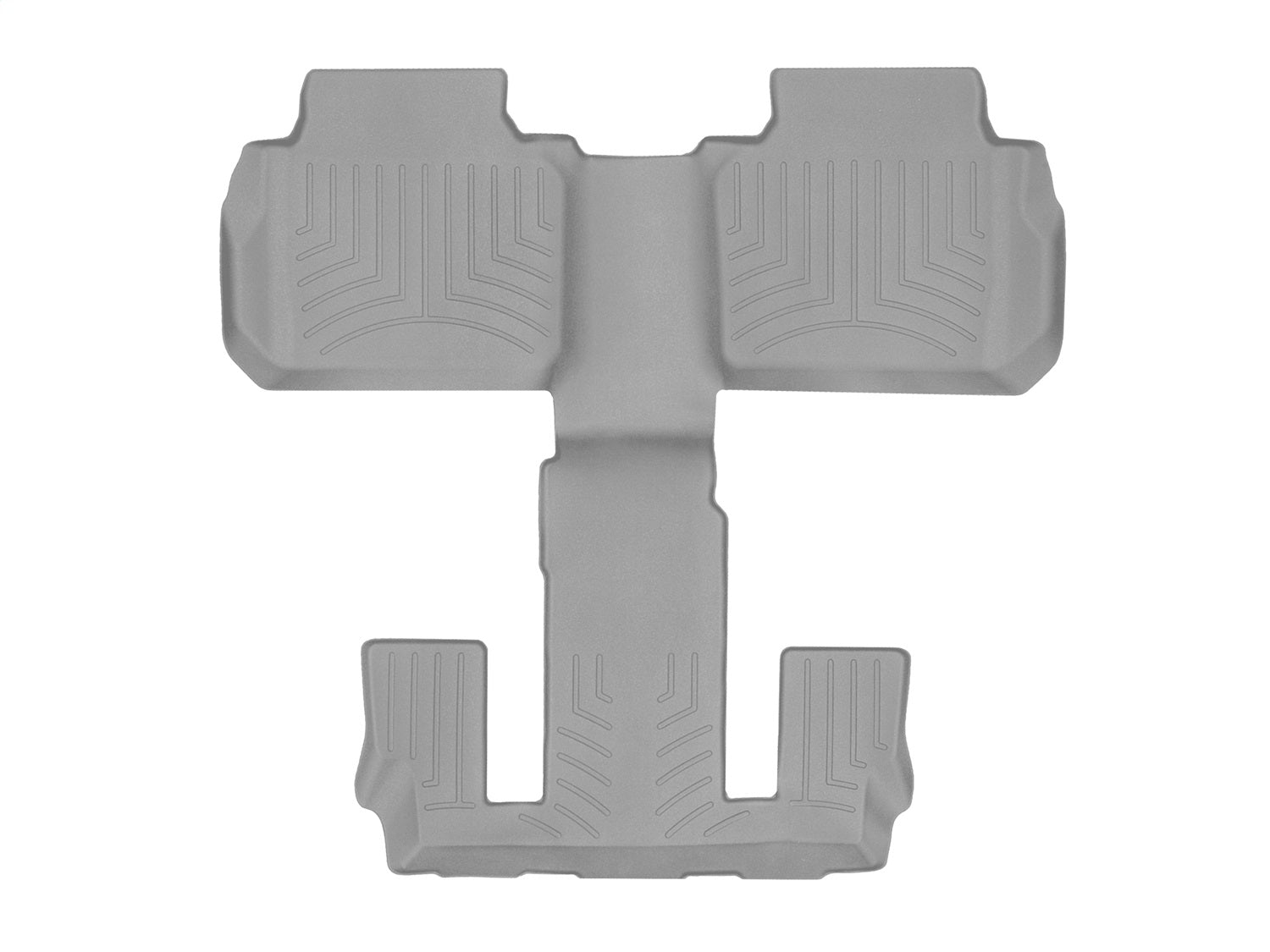 Weathertech 4610803 FloorLiner™ DigitalFit®; Gray; Rear and Third Row; 1 Piece; Weathertech 4610803