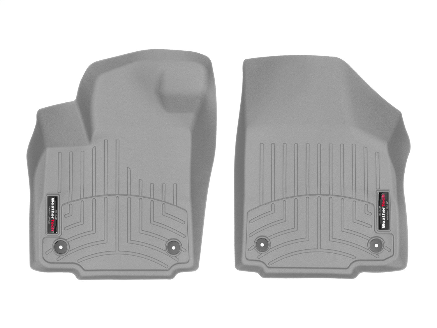 Weathertech 462021 FloorLiner™ DigitalFit®; Gray; Front; Weathertech 462021
