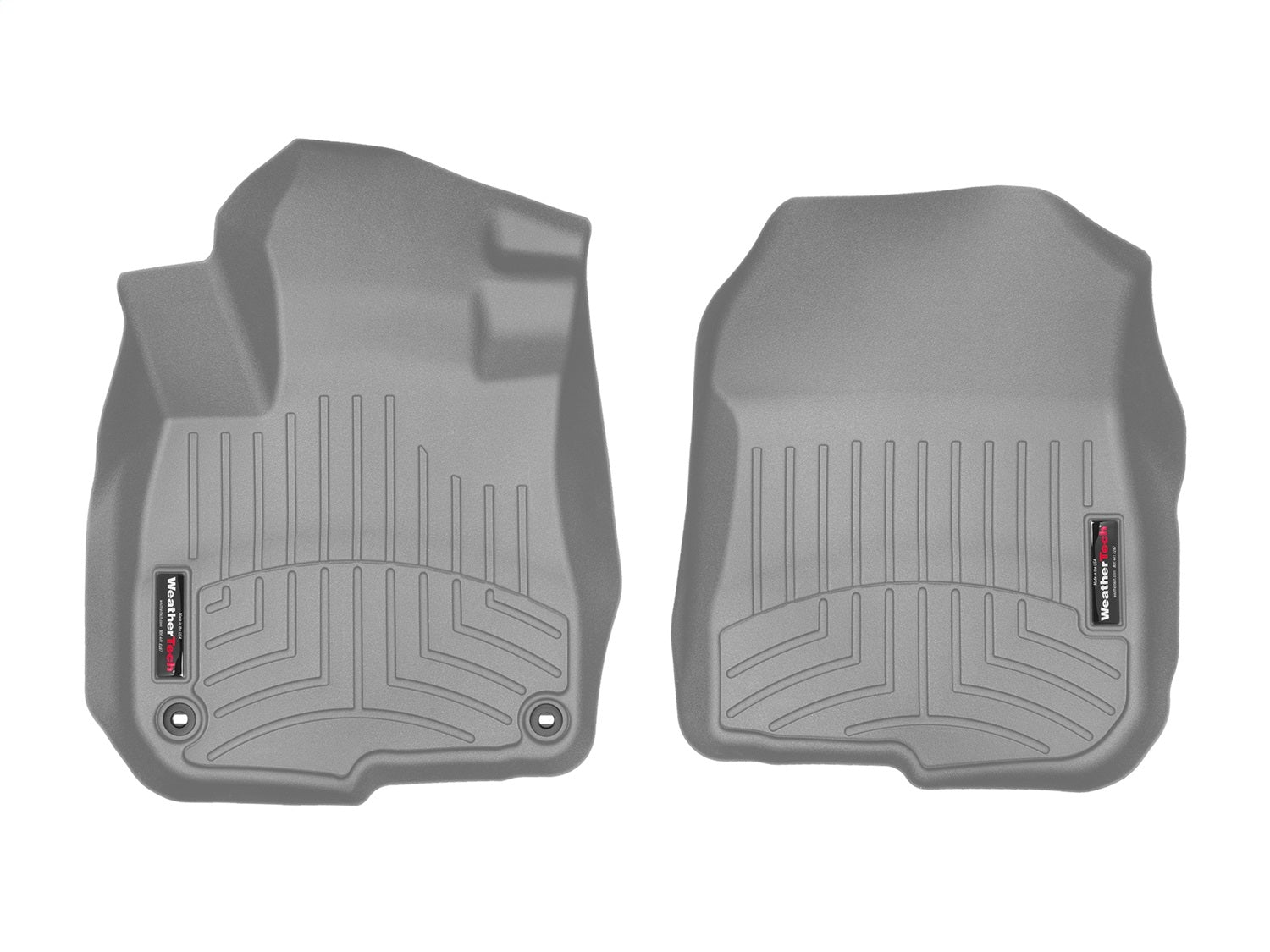 Weathertech 4611101 FloorLiner™ DigitalFit®; Gray; Front; Weathertech 4611101