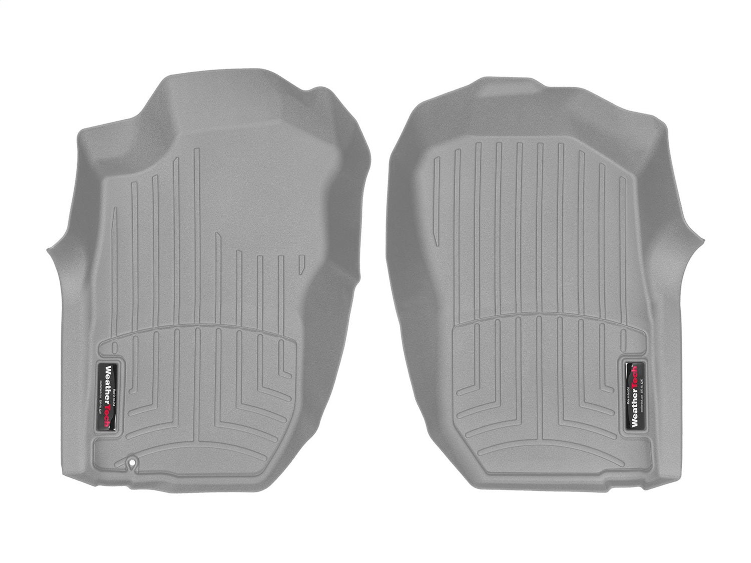 Weathertech 4612121 FloorLiner™ DigitalFit®; Gray; Front; Weathertech 4612121