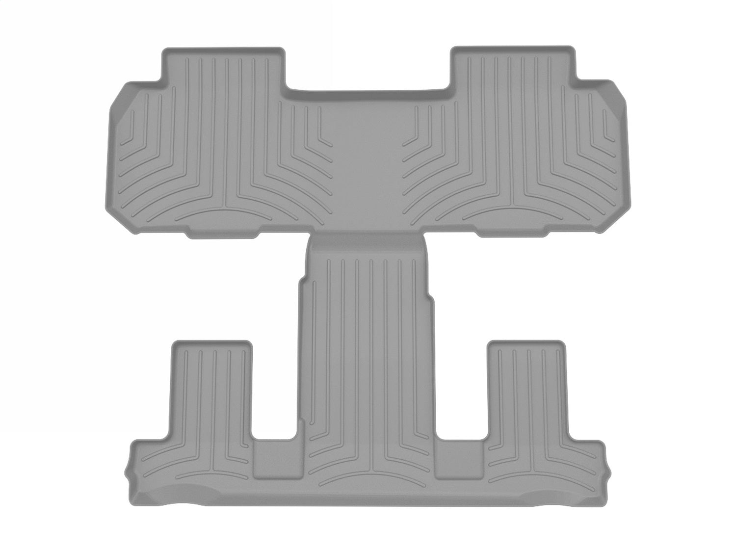 Weathertech 4612282IM FloorLiner™ HP; Gray; Rear and Third Row; Weathertech 4612282IM
