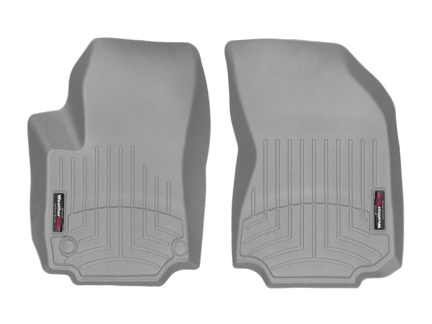 Weathertech 4612341 FloorLiner™ DigitalFit®; Gray; Front; Weathertech 4612341