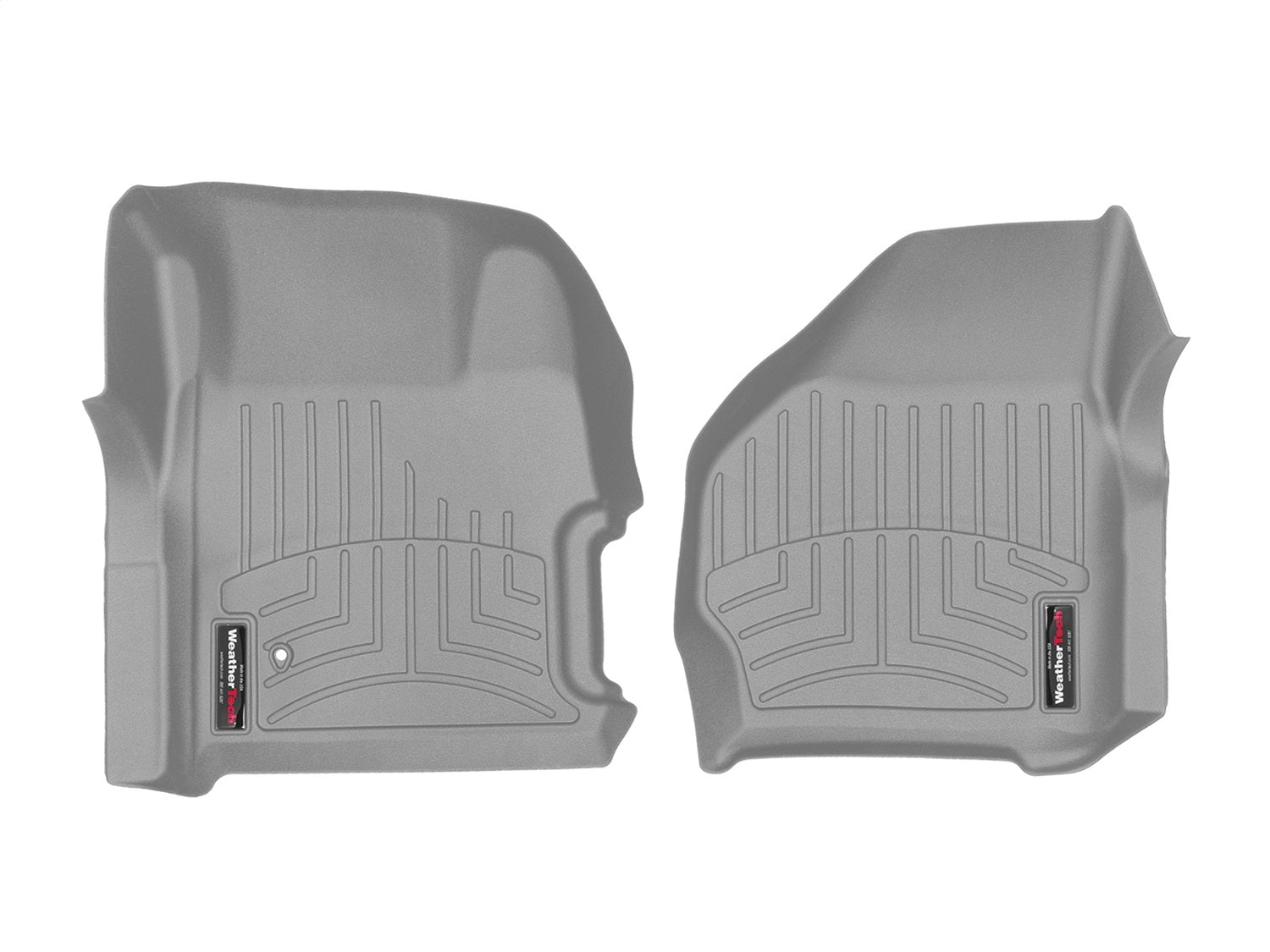 Weathertech 461251 FloorLiner™ DigitalFit®; Gray; Front; Weathertech 461251