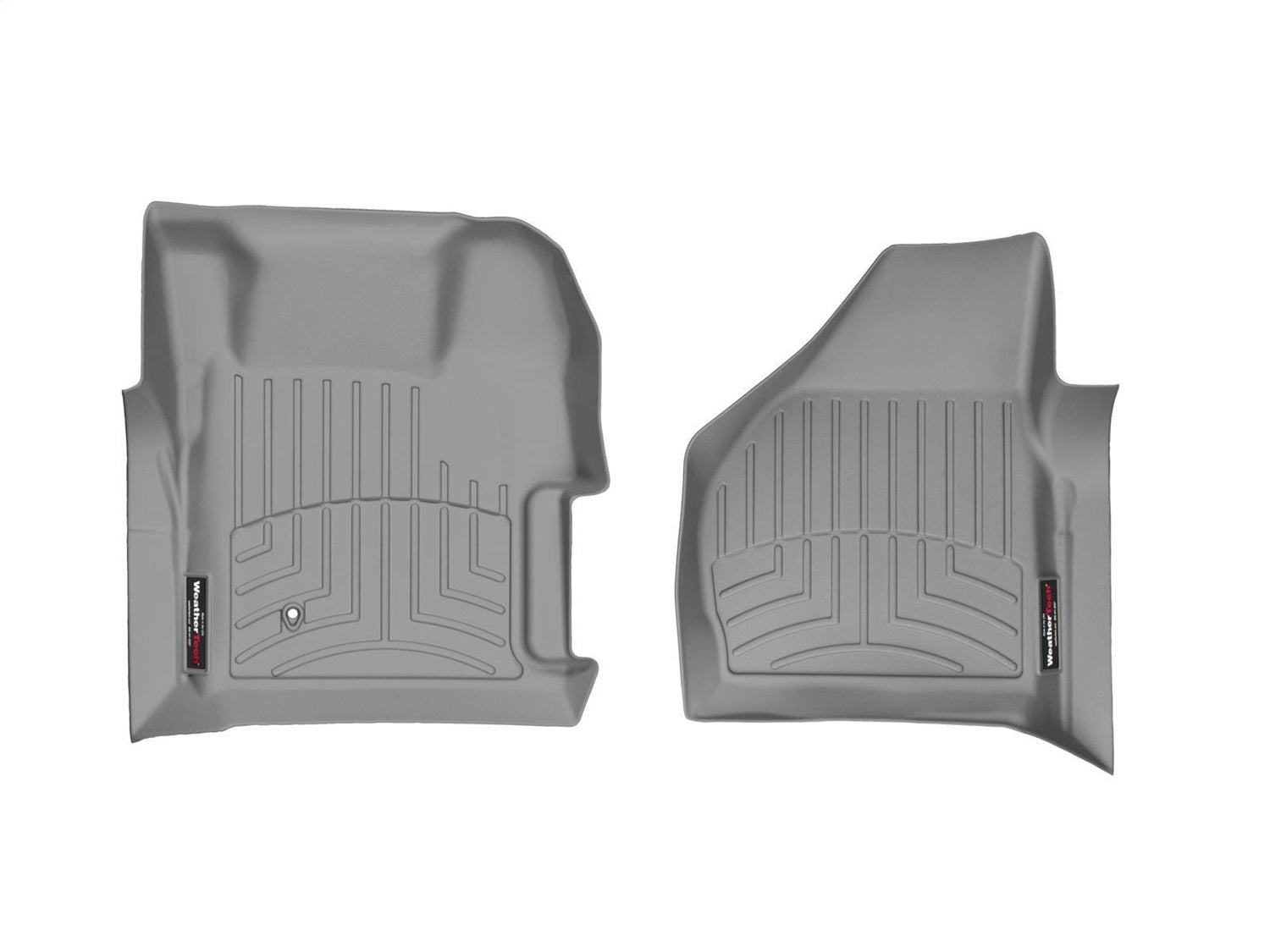 Weathertech 461261 FloorLiner™ DigitalFit®; Gray; Front; Weathertech 461261