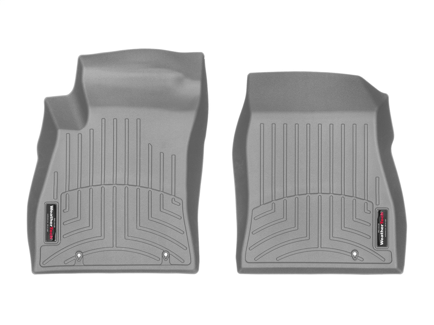 Weathertech 4612791 FloorLiner™ DigitalFit®; Gray; Front; Weathertech 4612791