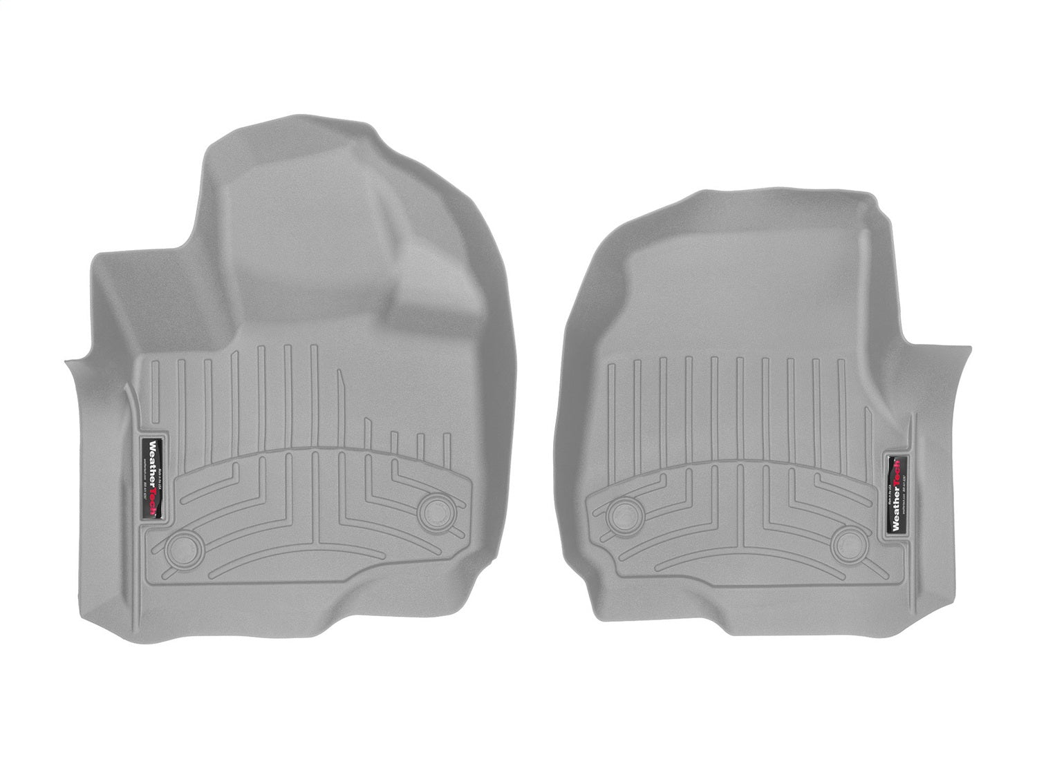 Weathertech 4612951 FloorLiner™ DigitalFit®; Gray; Front; Weathertech 4612951