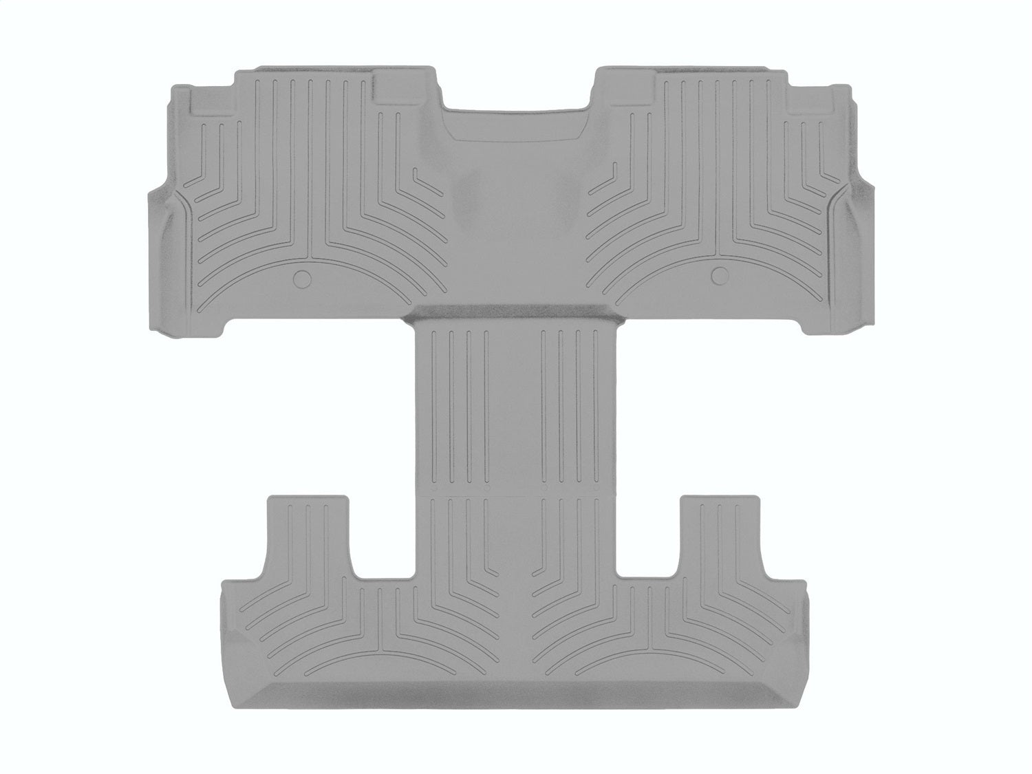 Weathertech 4612954IM FloorLiner™ HP; Gray; Rear and Third Row; Weathertech 4612954IM