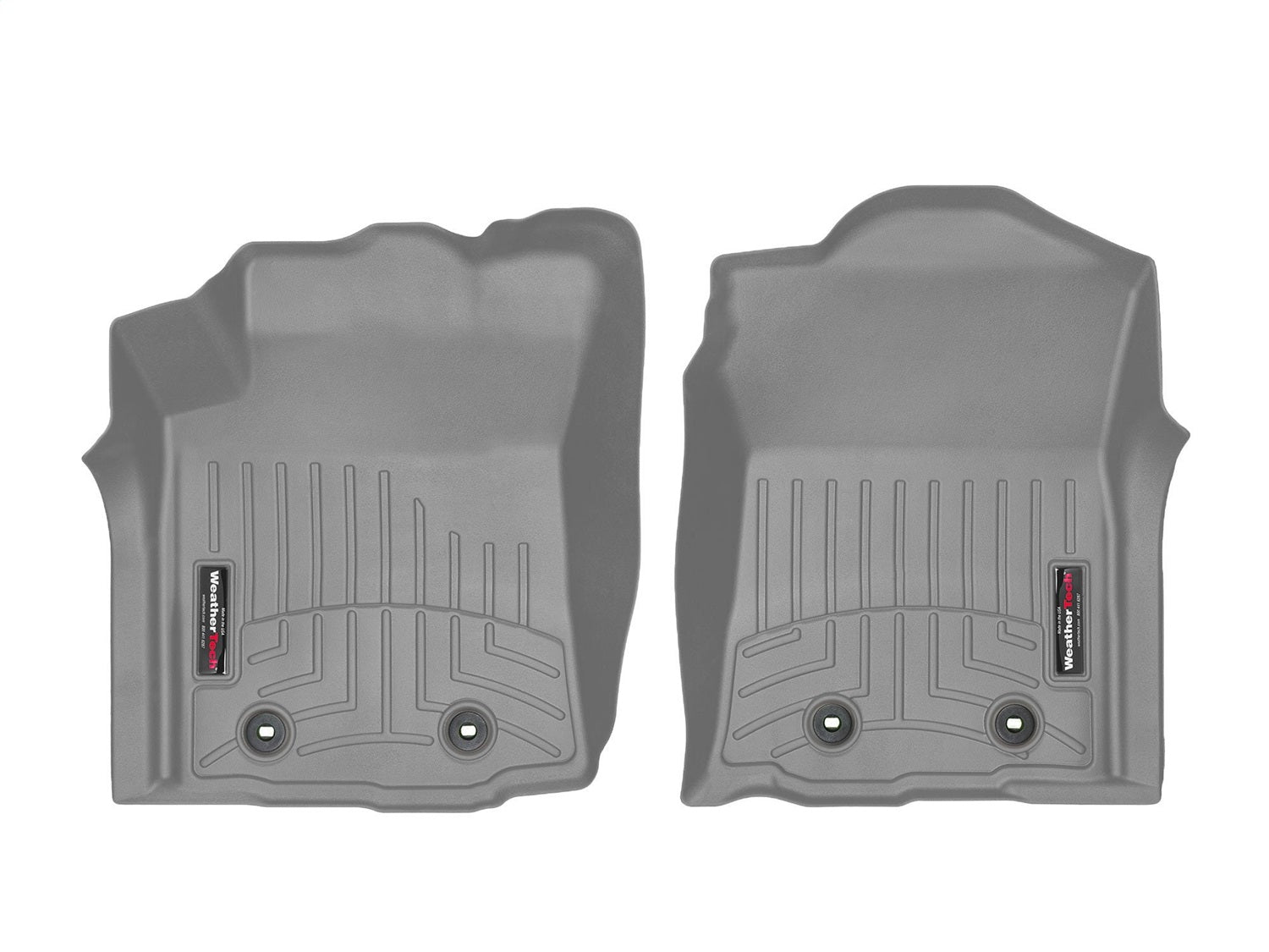 Weathertech 4613011 FloorLiner™ DigitalFit®; Gray; Front; Weathertech 4613011