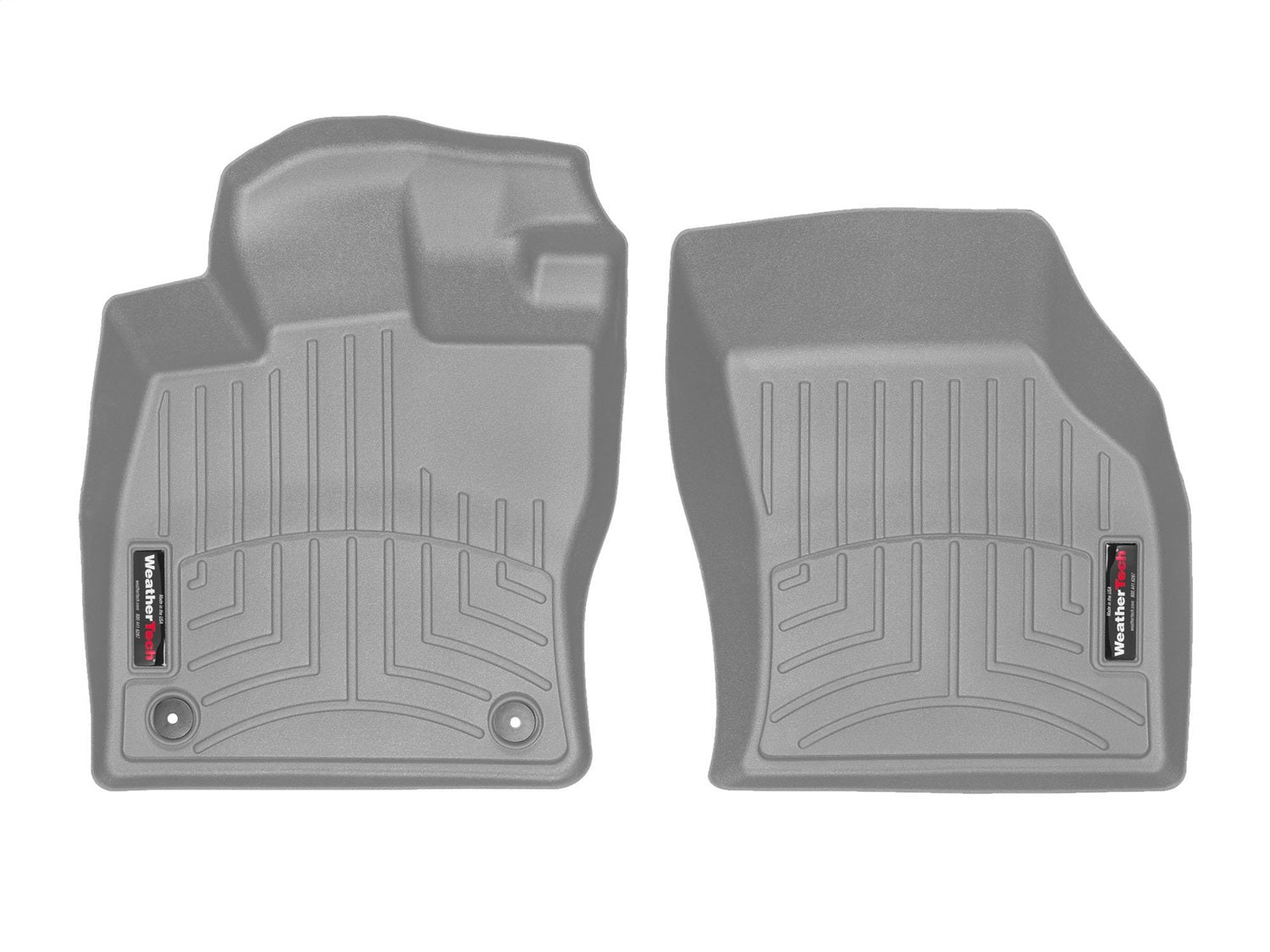 Weathertech 4613171 FloorLiner™ DigitalFit®; Gray; Front; Weathertech 4613171