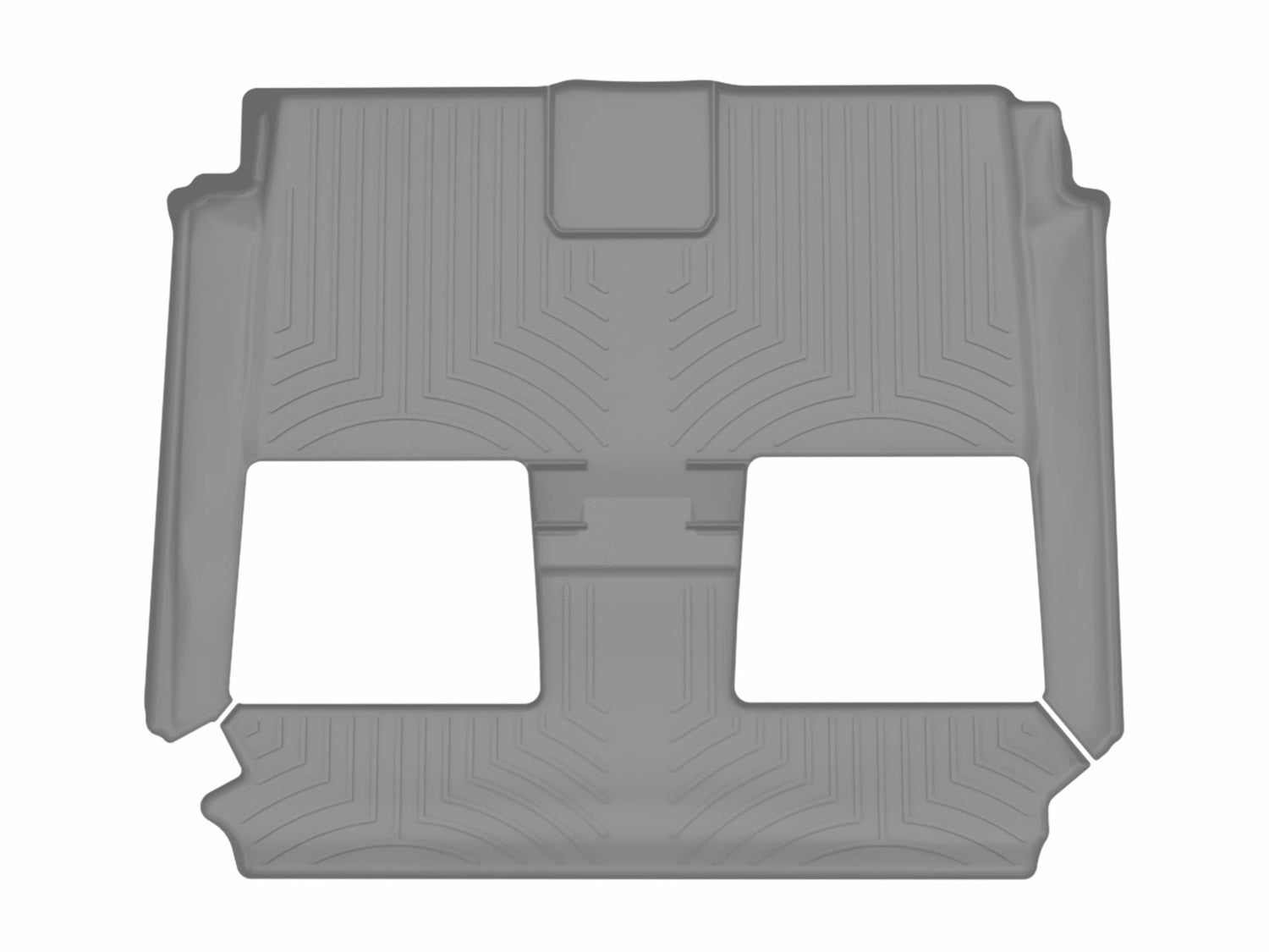 Weathertech 461414 FloorLiner™ DigitalFit®; Gray; Rear And Third Row; Weathertech 461414