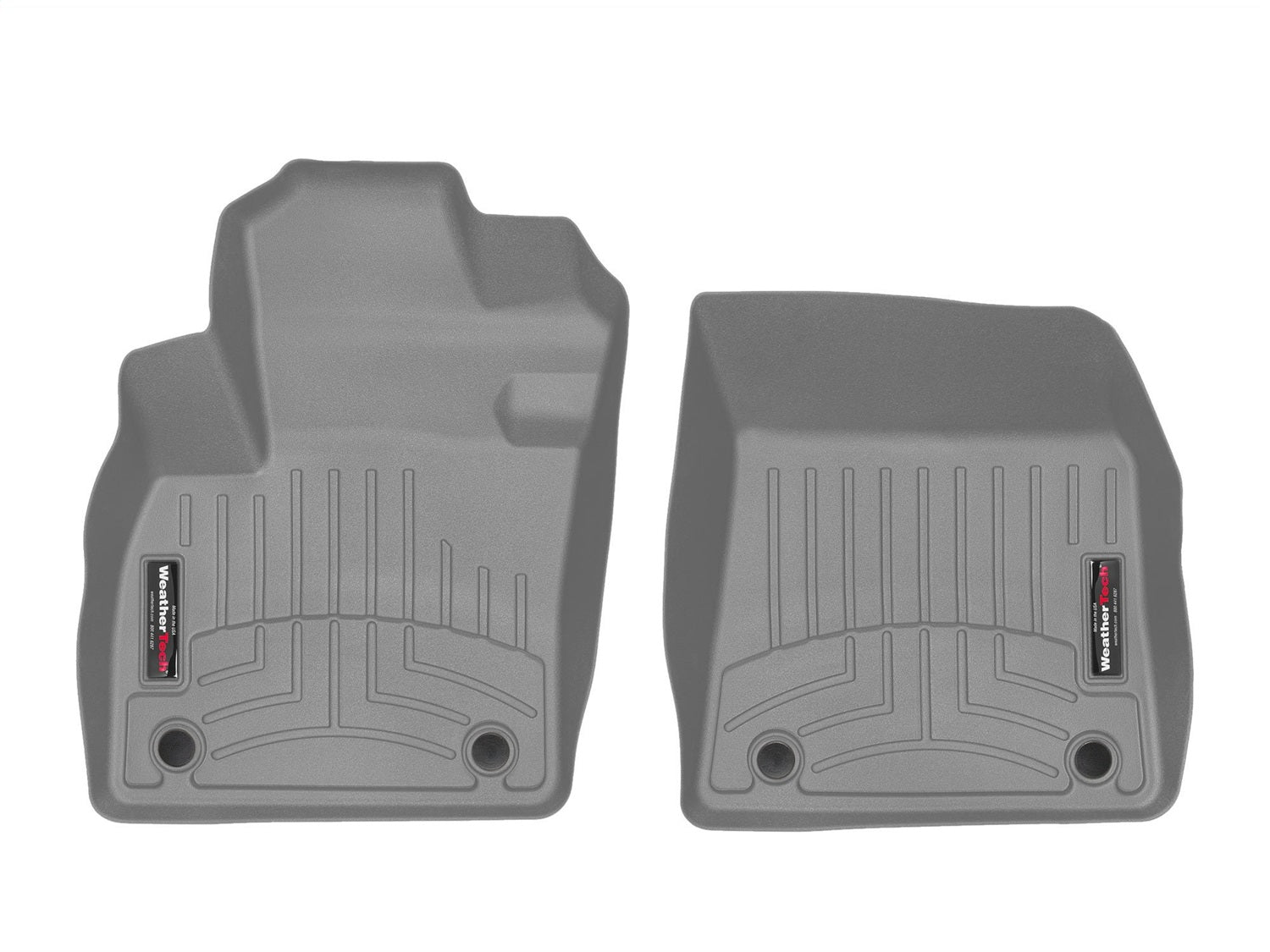 Weathertech 4614191 FloorLiner™ DigitalFit®; Gray; Front; Weathertech 4614191