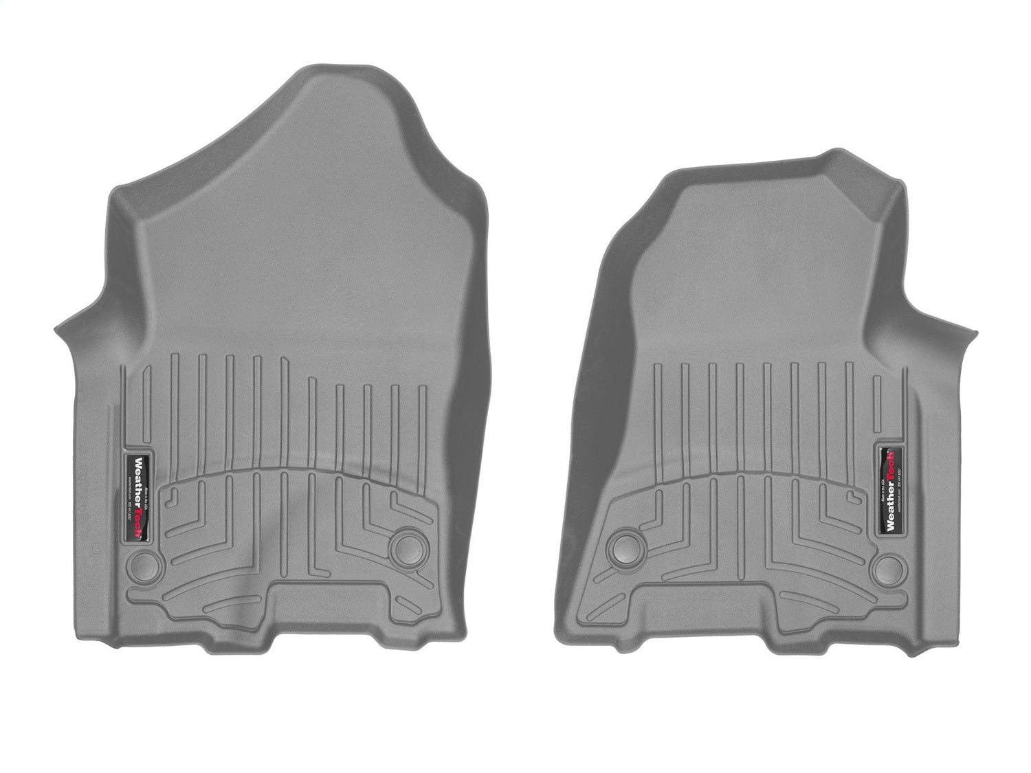 Weathertech 4614281 FloorLiner™ DigitalFit®; Gray; Front; Weathertech 4614281