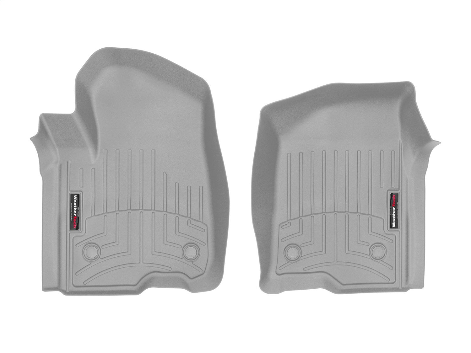 Weathertech 4614361 FloorLiner™ DigitalFit®; Gray; Front; Weathertech 4614361