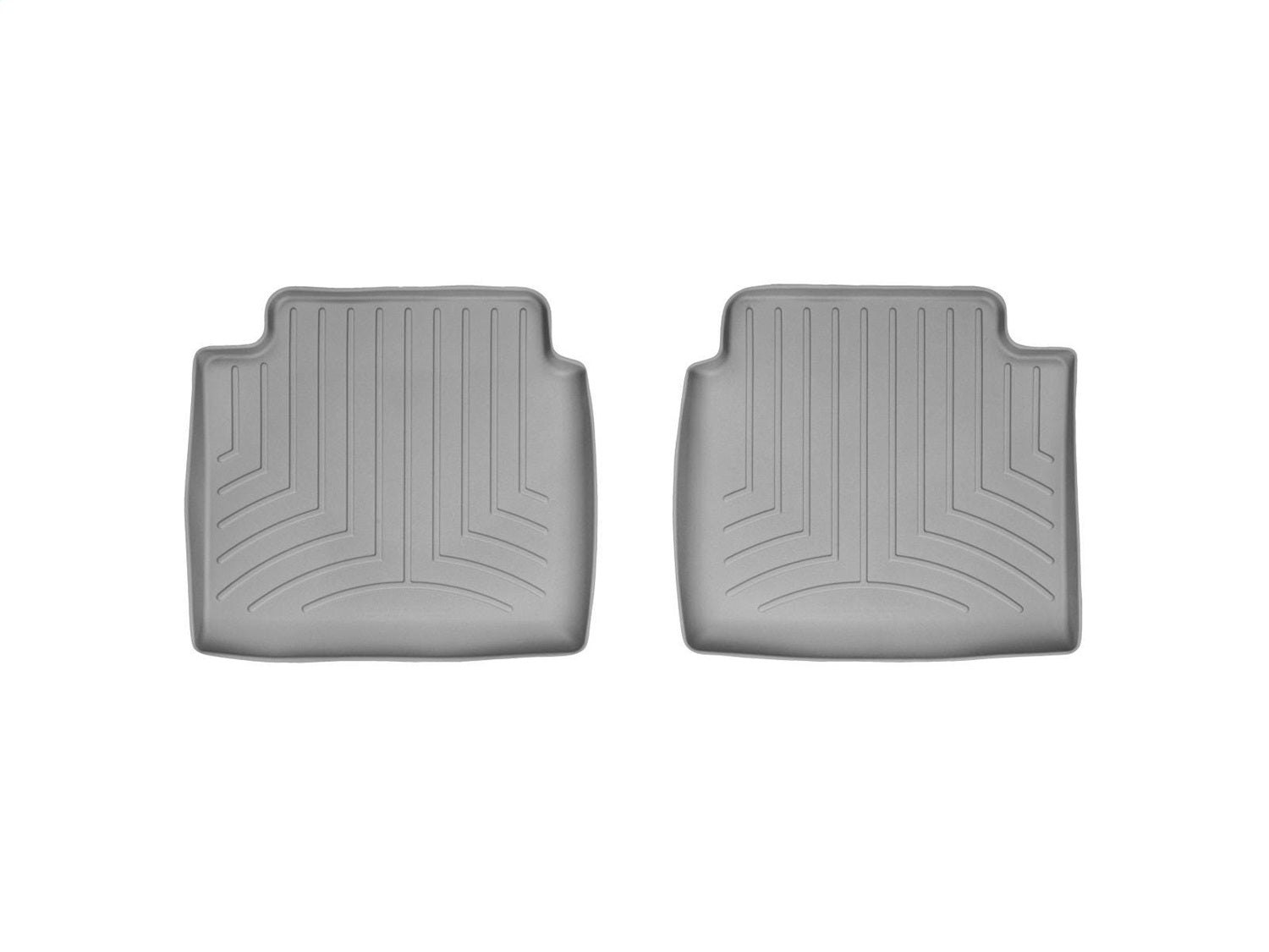 Weathertech 461442 FloorLiner™ DigitalFit®; Gray; Rear; 2 Piece; Weathertech 461442