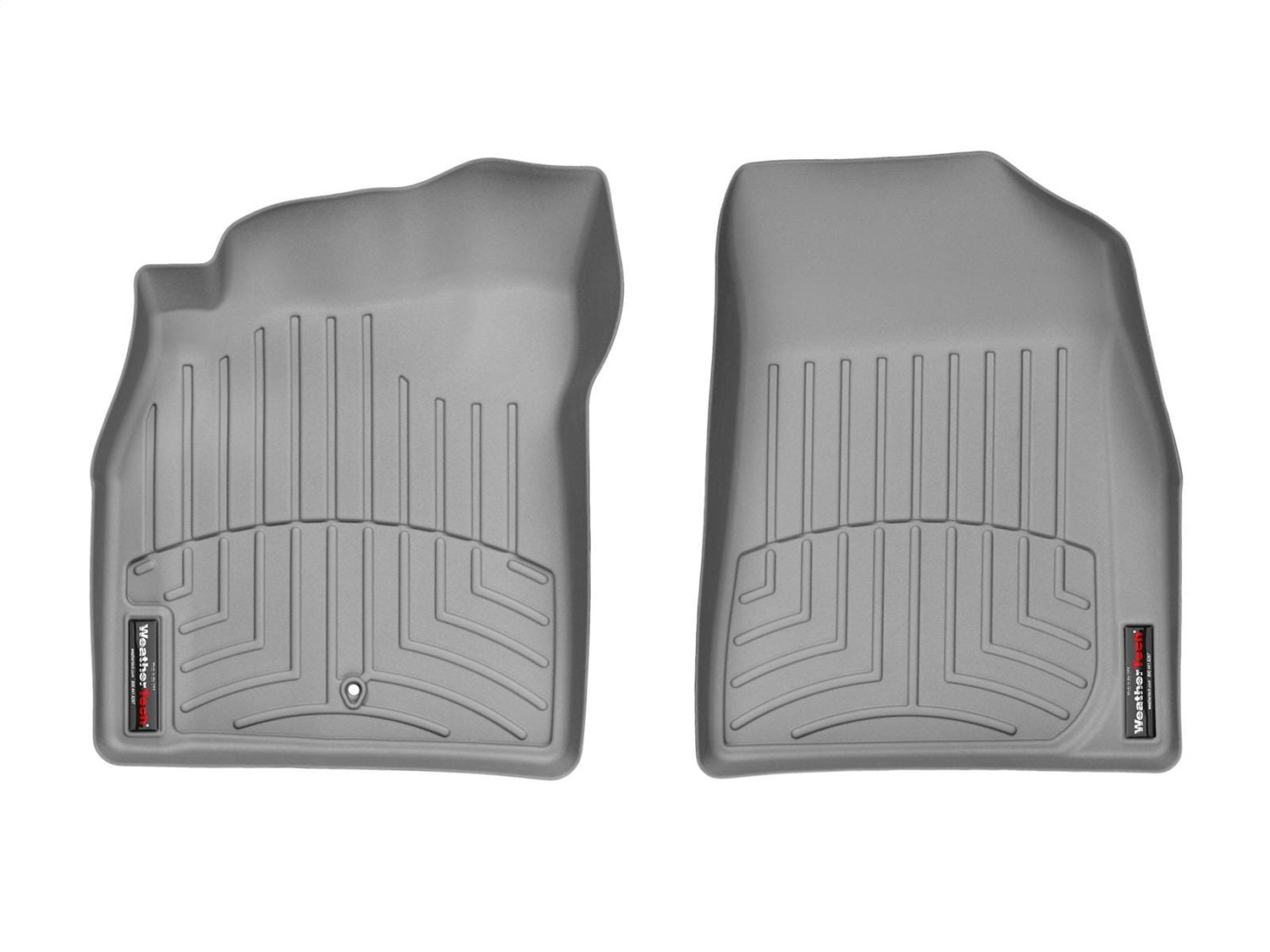 Weathertech 461451 FloorLiner™ DigitalFit®; Gray; Front; Weathertech 461451