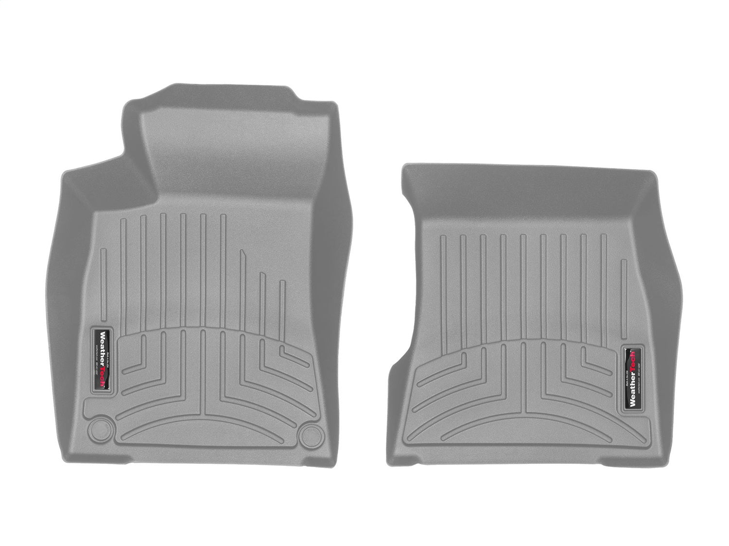 Weathertech 4614611 FloorLiner™ DigitalFit®; Gray; Front; Weathertech 4614611