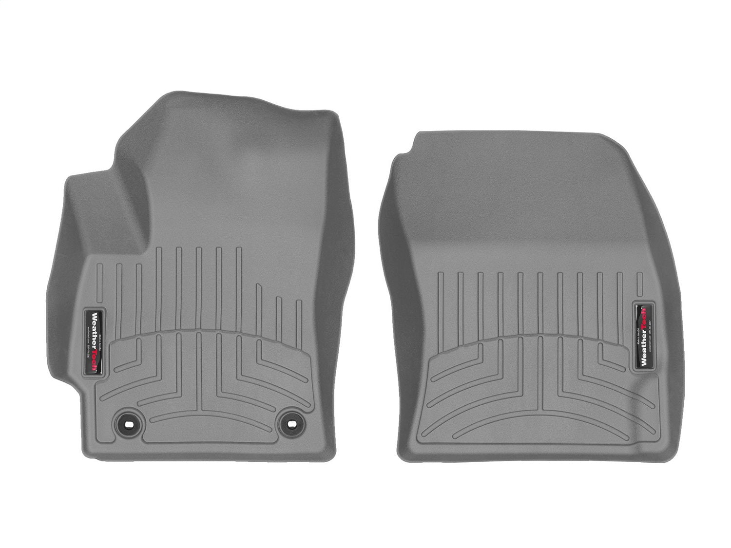 Weathertech 4614951 FloorLiner™ DigitalFit®; Gray; Front; Weathertech 4614951