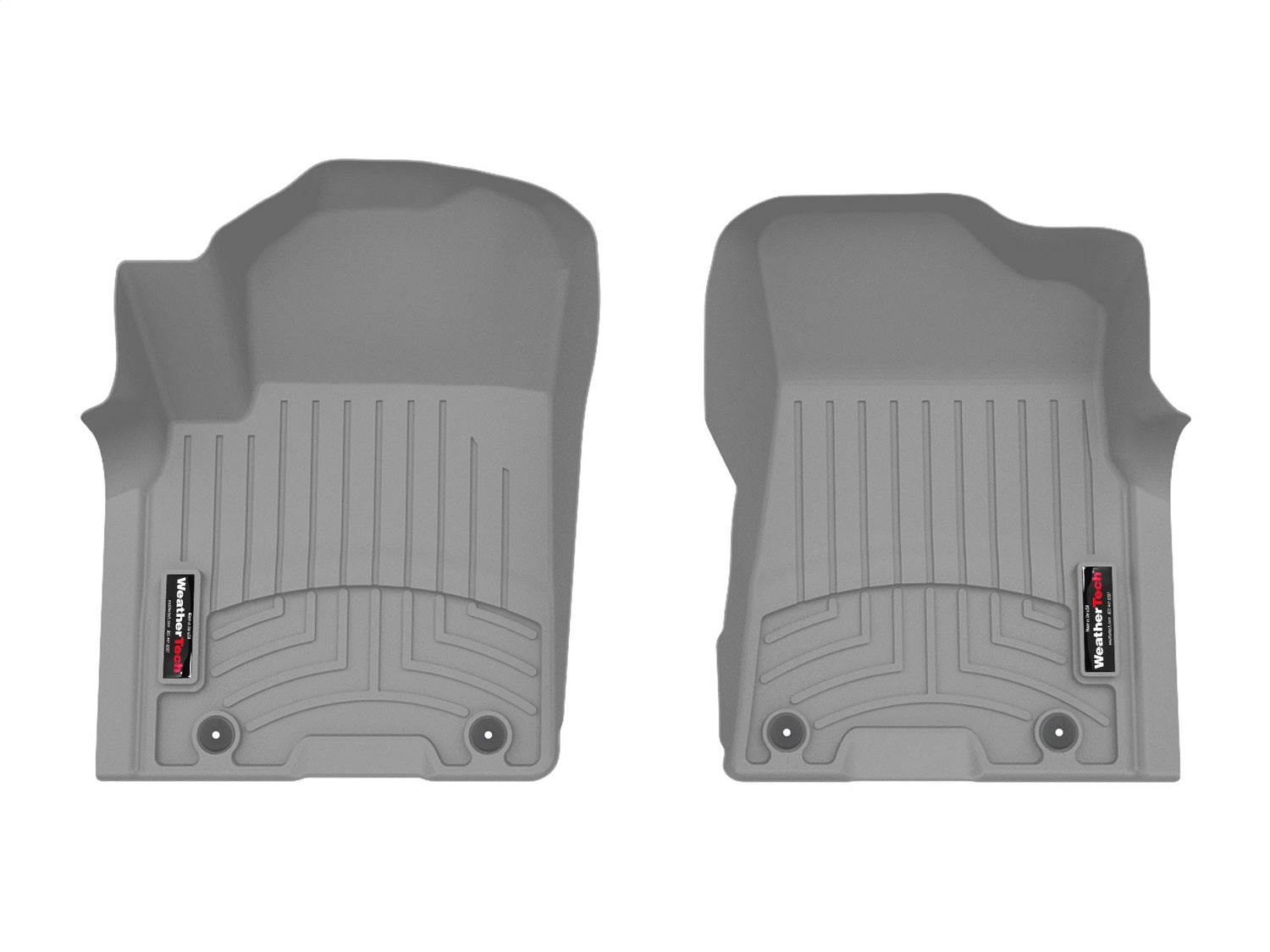 Weathertech 4615021 FloorLiner™ DigitalFit®; Gray; Front; Weathertech 4615021