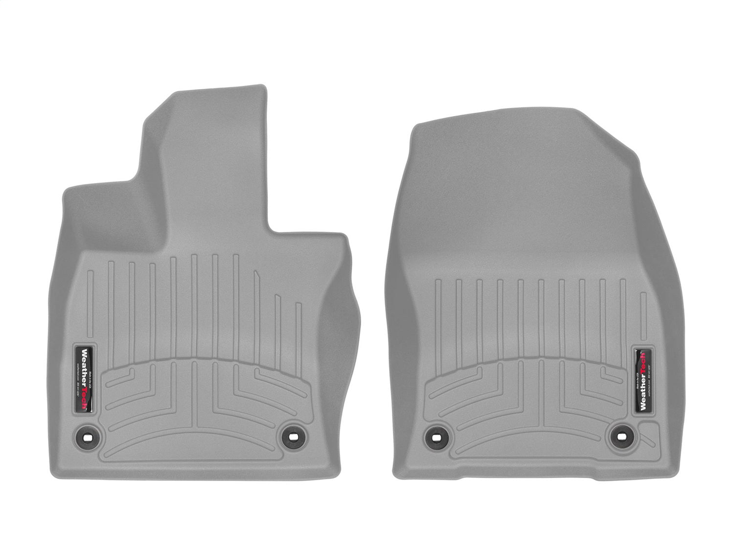Weathertech 4615171 FloorLiner™ DigitalFit®; Gray; Front; Weathertech 4615171