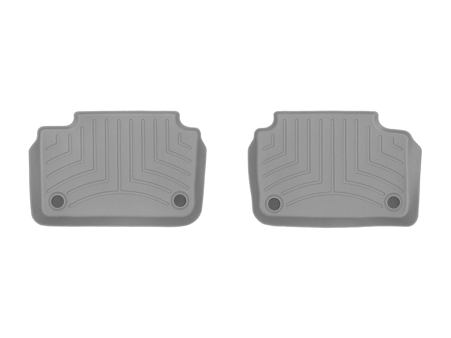 Weathertech 4615253 FloorLiner™ DigitalFit®; Gray; Rear; 2 Piece; Weathertech 4615253