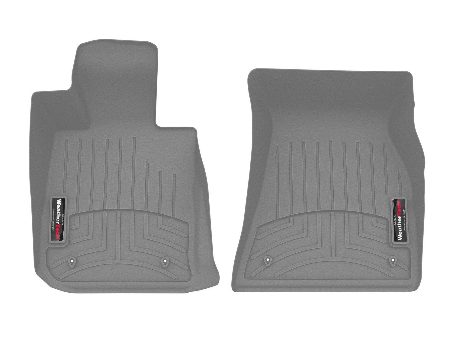 Weathertech 4615301 FloorLiner™ DigitalFit®; Gray; Front; Weathertech 4615301