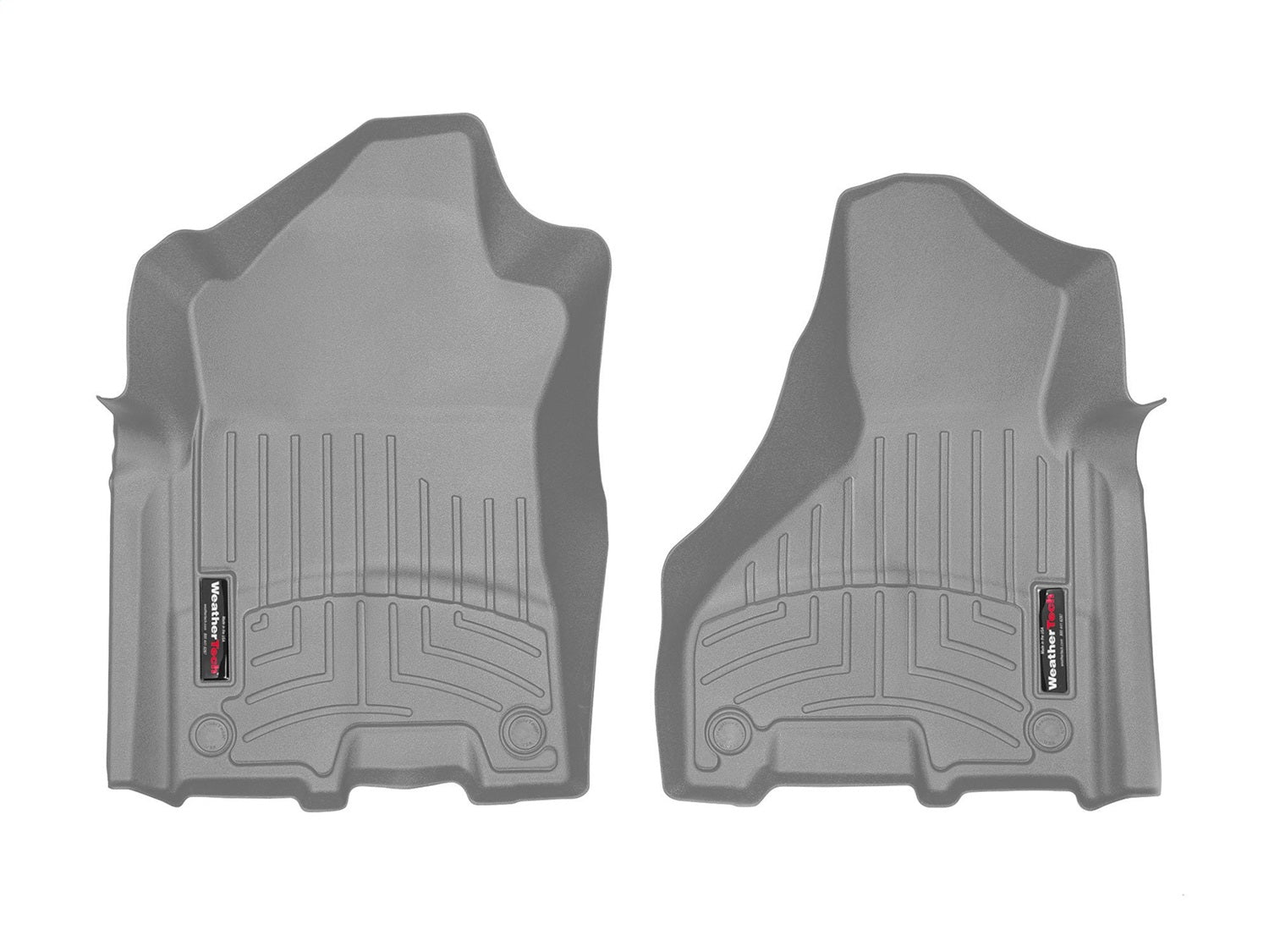 Weathertech 4615451 FloorLiner™ DigitalFit®; Gray; Front; Weathertech 4615451