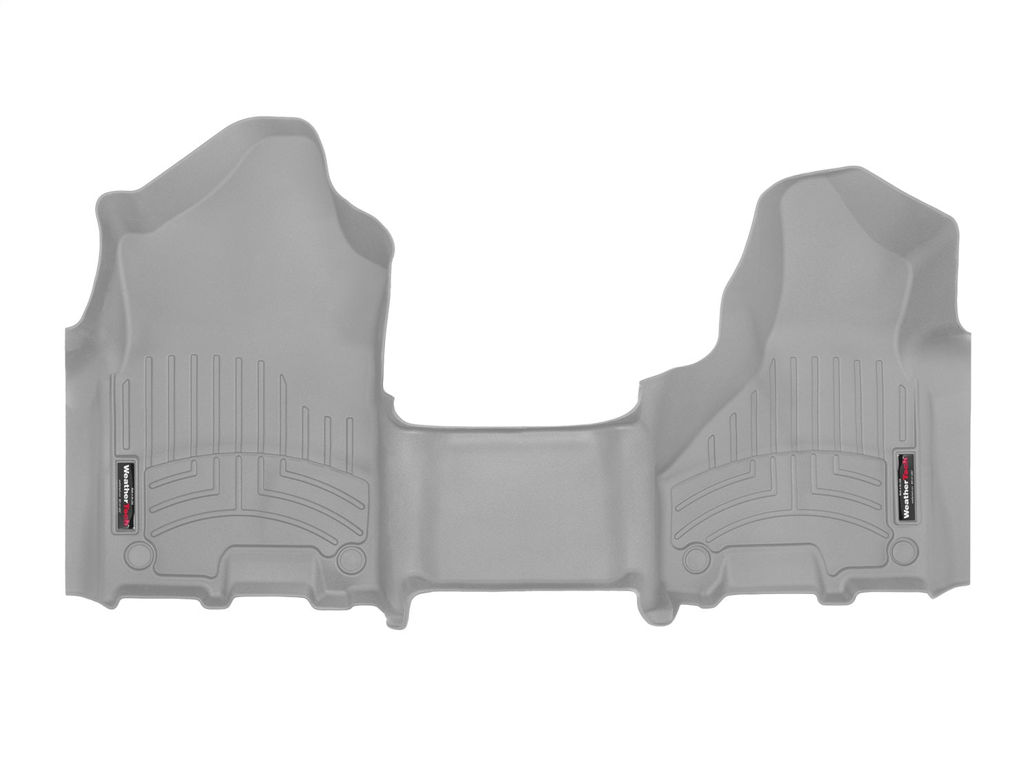 Weathertech 4615711 FloorLiner™ DigitalFit®; Gray; Front; Over The Hump; Weathertech 4615711