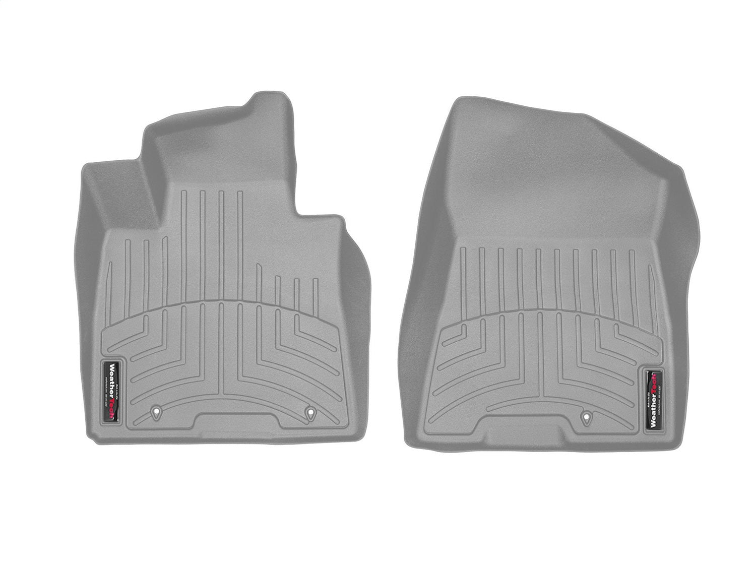 Weathertech 4615721 FloorLiner™ DigitalFit®; Gray; Front; Weathertech 4615721