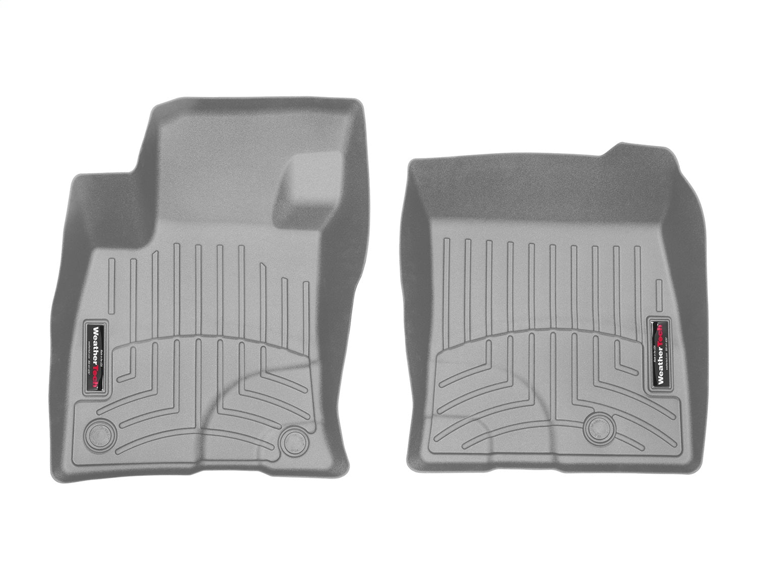 Weathertech 4615901 FloorLiner™ DigitalFit®; Gray; Front; Weathertech 4615901