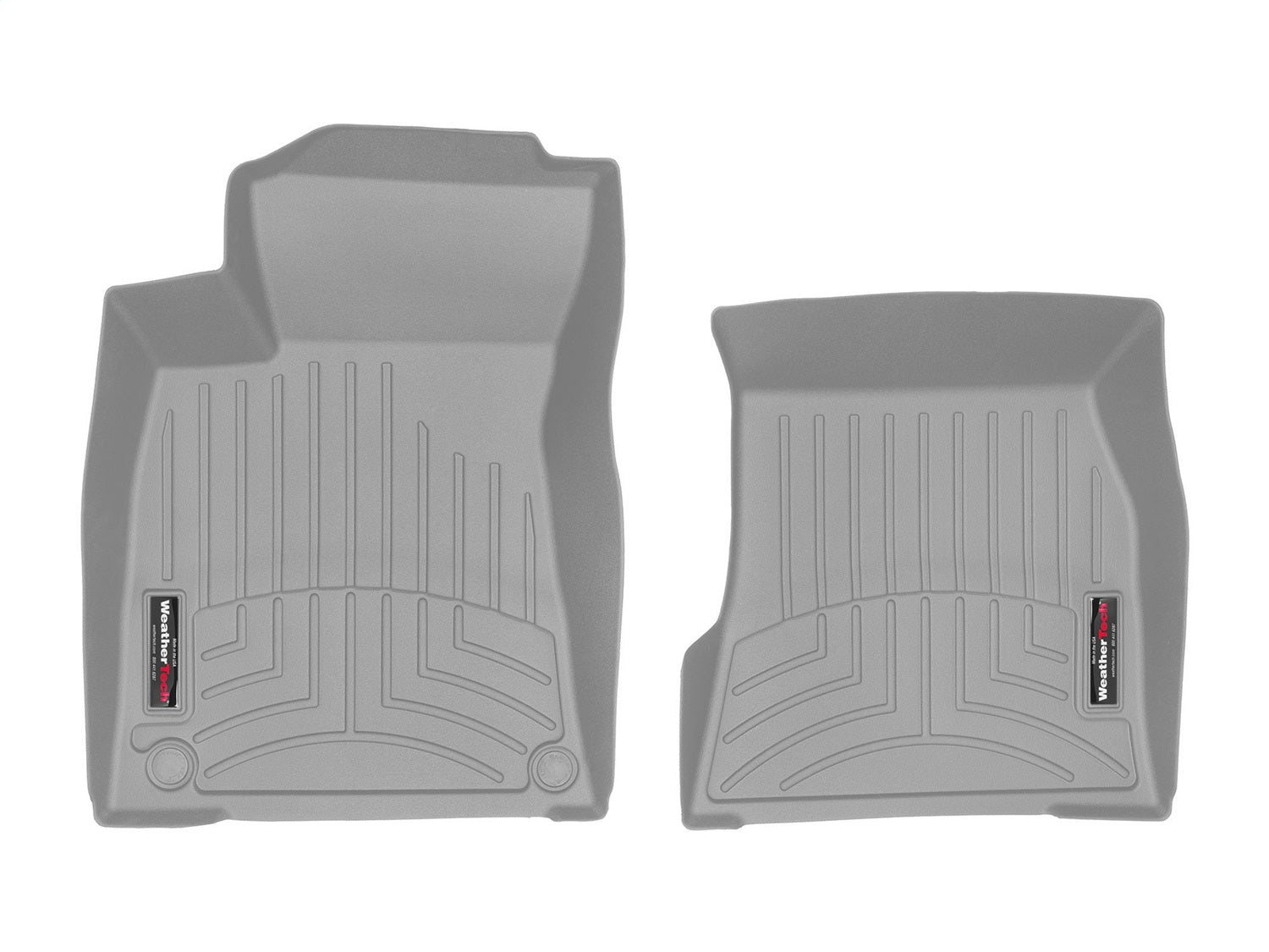 Weathertech 4615931 FloorLiner™ DigitalFit®; Gray; Front; Weathertech 4615931