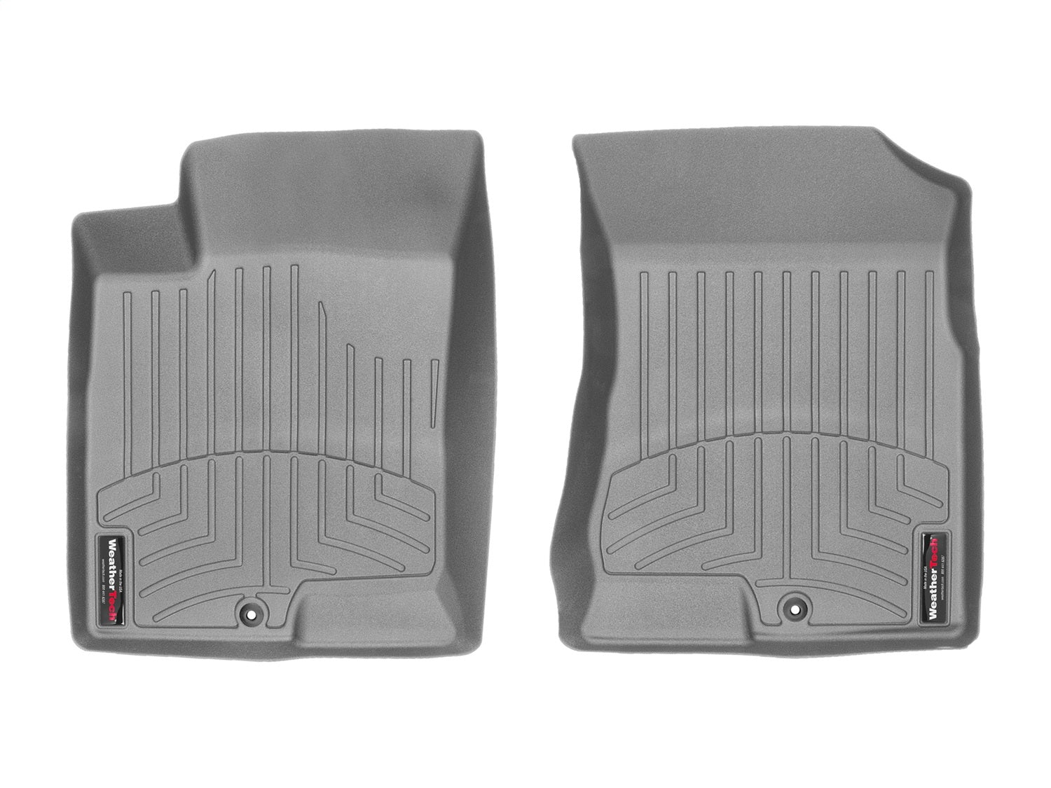 Weathertech 461601 FloorLiner™ DigitalFit®; Gray; Front; Weathertech 461601