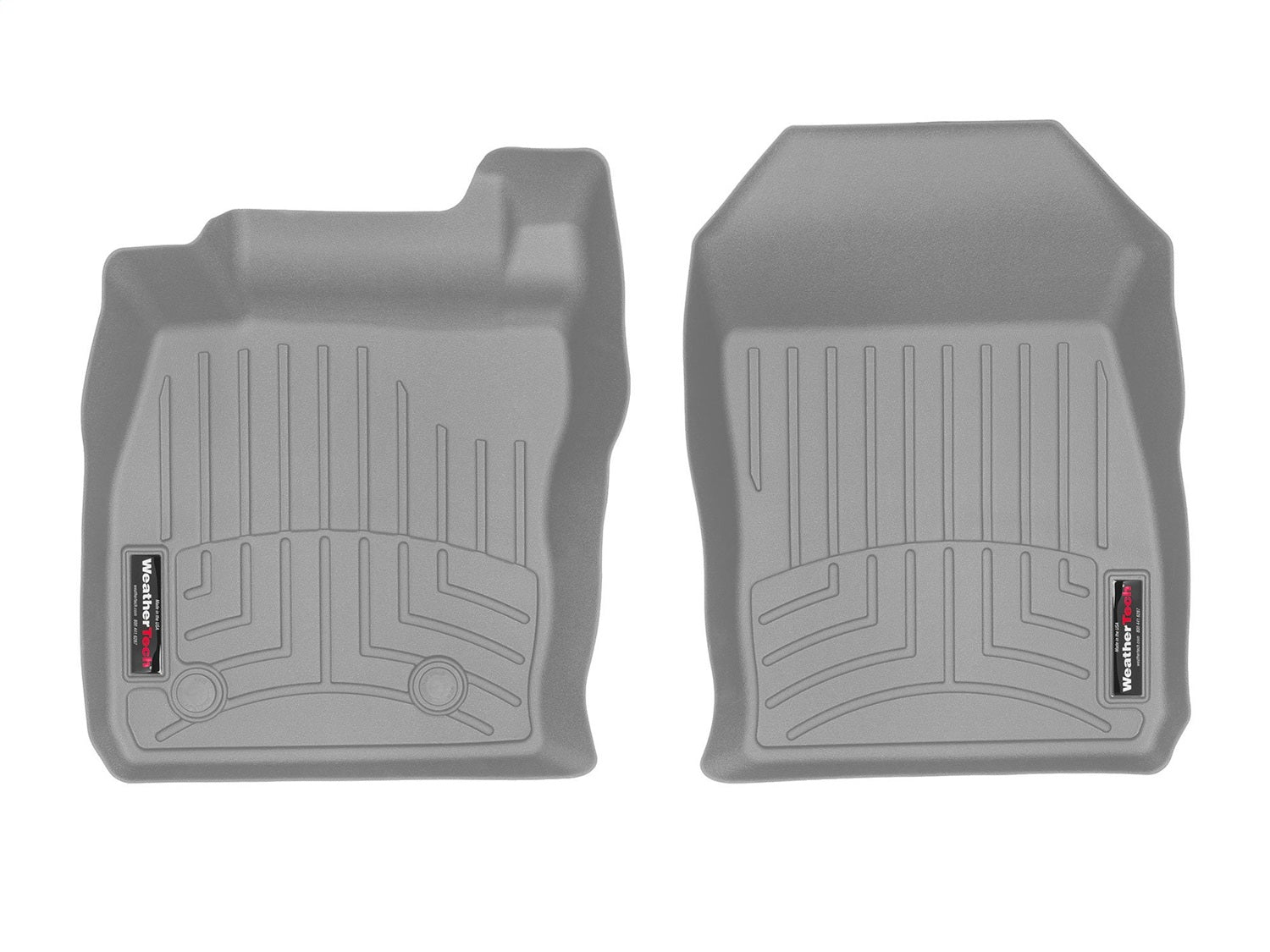 Weathertech 4616021 FloorLiner™ DigitalFit®; Gray; Front; Weathertech 4616021