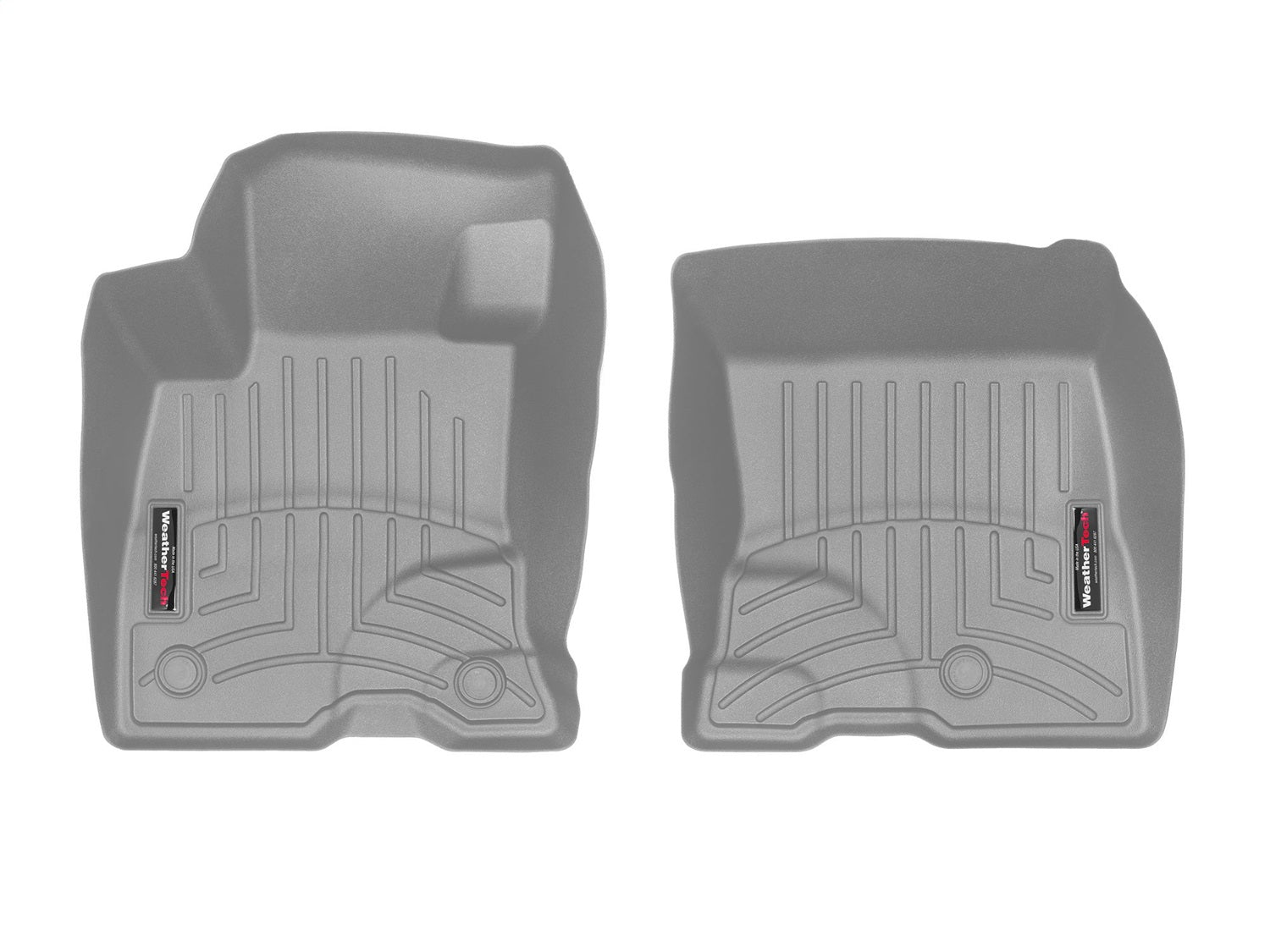 Weathertech 4616071 FloorLiner™ DigitalFit®; Gray; Front; Weathertech 4616071
