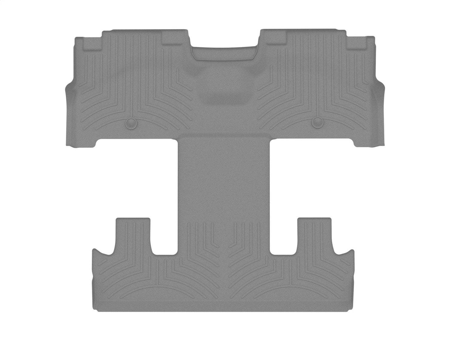 Weathertech 4616655 FloorLiner™ DigitalFit®; Gray; Rear; Weathertech 4616655