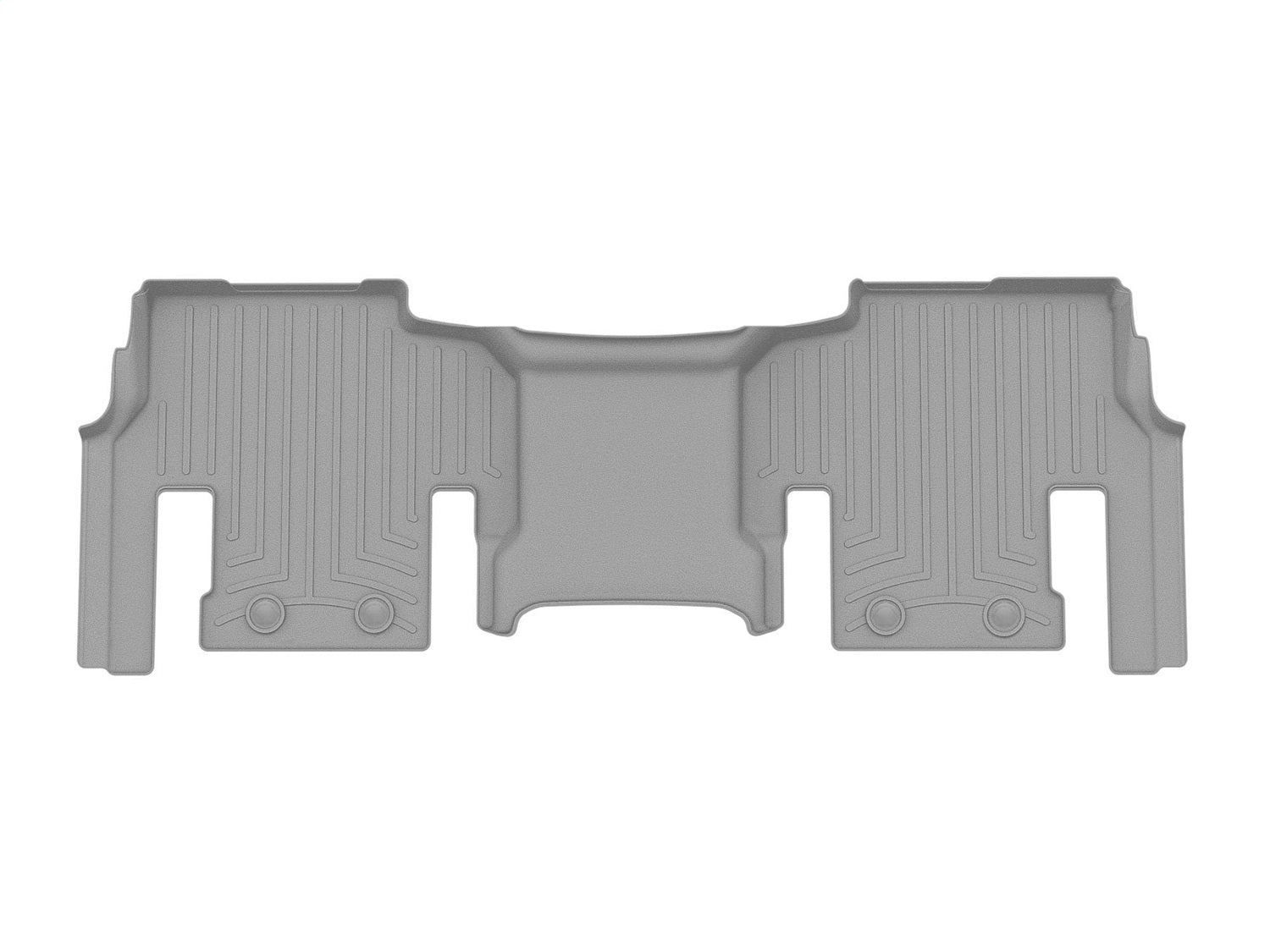 Weathertech 4617042 FloorLiner™ DigitalFit®; Gray; Rear; Weathertech 4617042