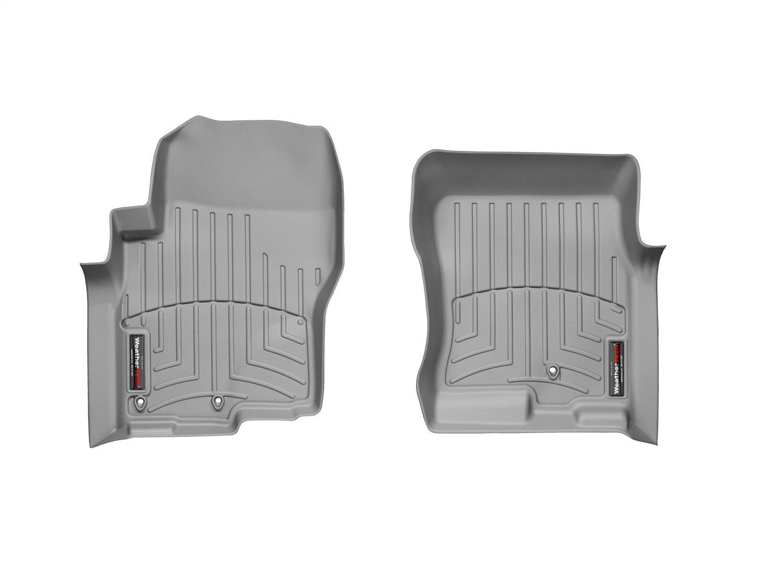 Weathertech 461761 FloorLiner™ DigitalFit®; Gray; Front; Weathertech 461761