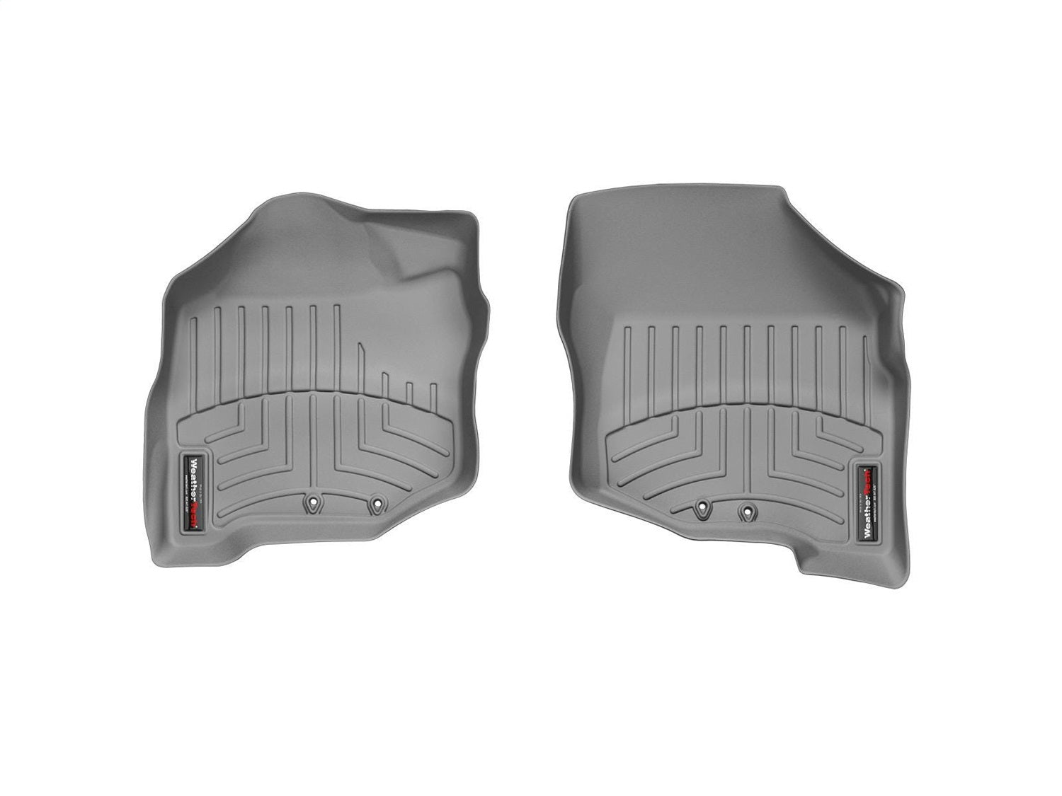 Weathertech 461771 FloorLiner™ DigitalFit®; Gray; Front; Weathertech 461771