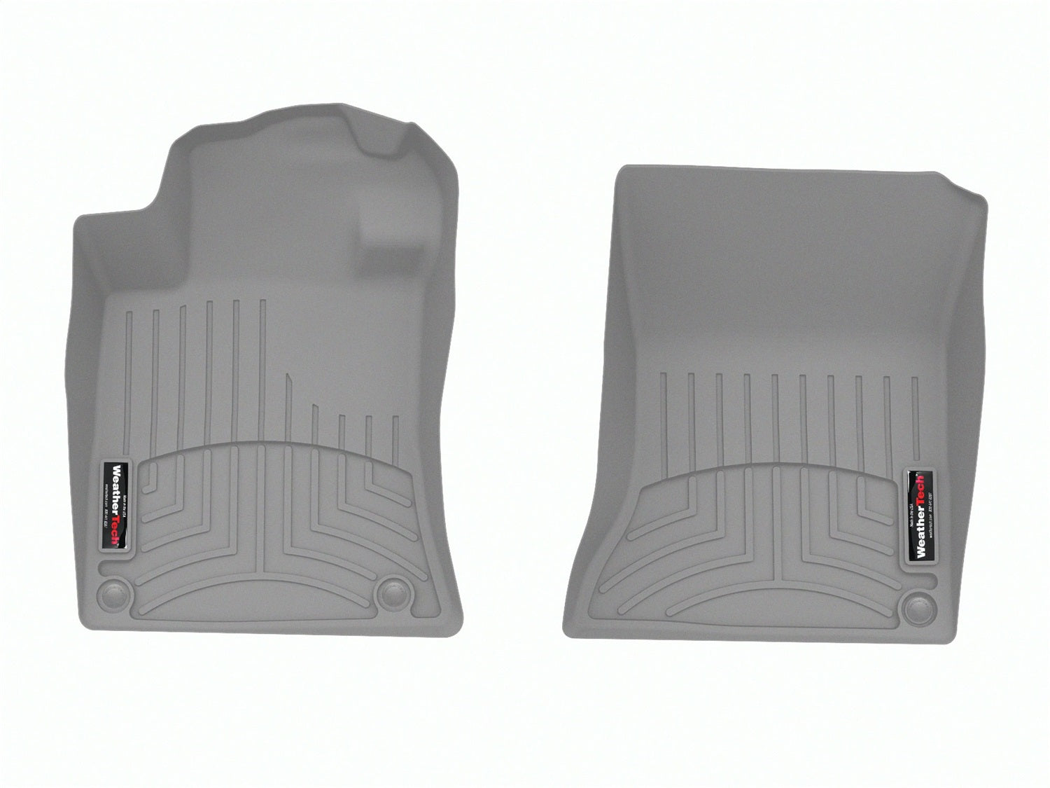 Weathertech 4617741 FloorLiner™ DigitalFit®; Gray; Front; Weathertech 4617741
