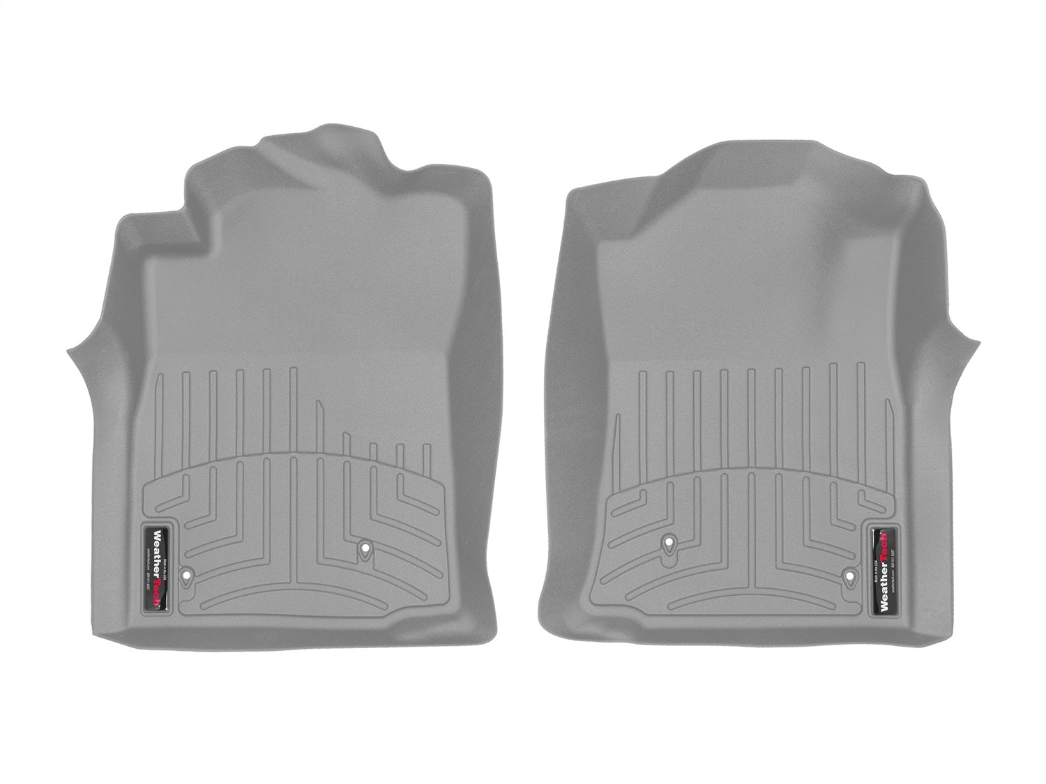 Weathertech 461781 FloorLiner™ DigitalFit®; Gray; Front; Weathertech 461781