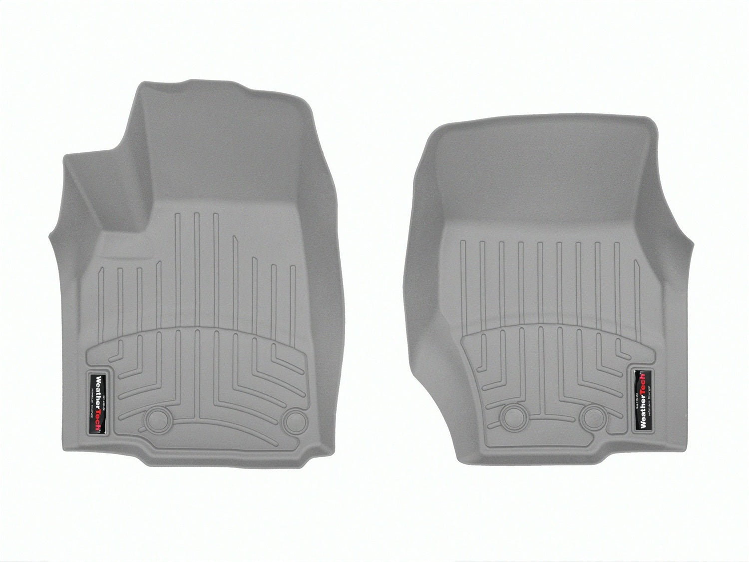 Weathertech 4617821 FloorLiner™ DigitalFit®; Gray; Front; Weathertech 4617821