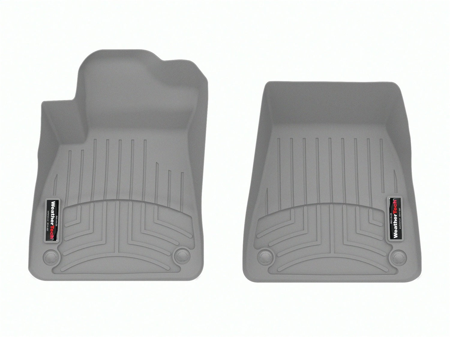 Weathertech 4617831 FloorLiner™ DigitalFit®; Gray; Front; Weathertech 4617831