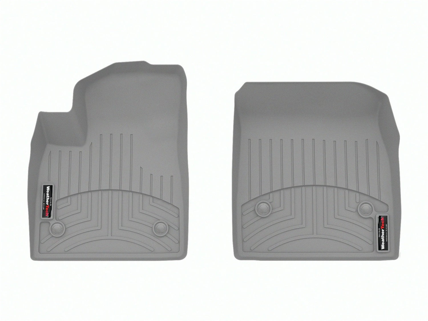Weathertech 4617891 FloorLiner™ DigitalFit®; Gray; Front; Weathertech 4617891