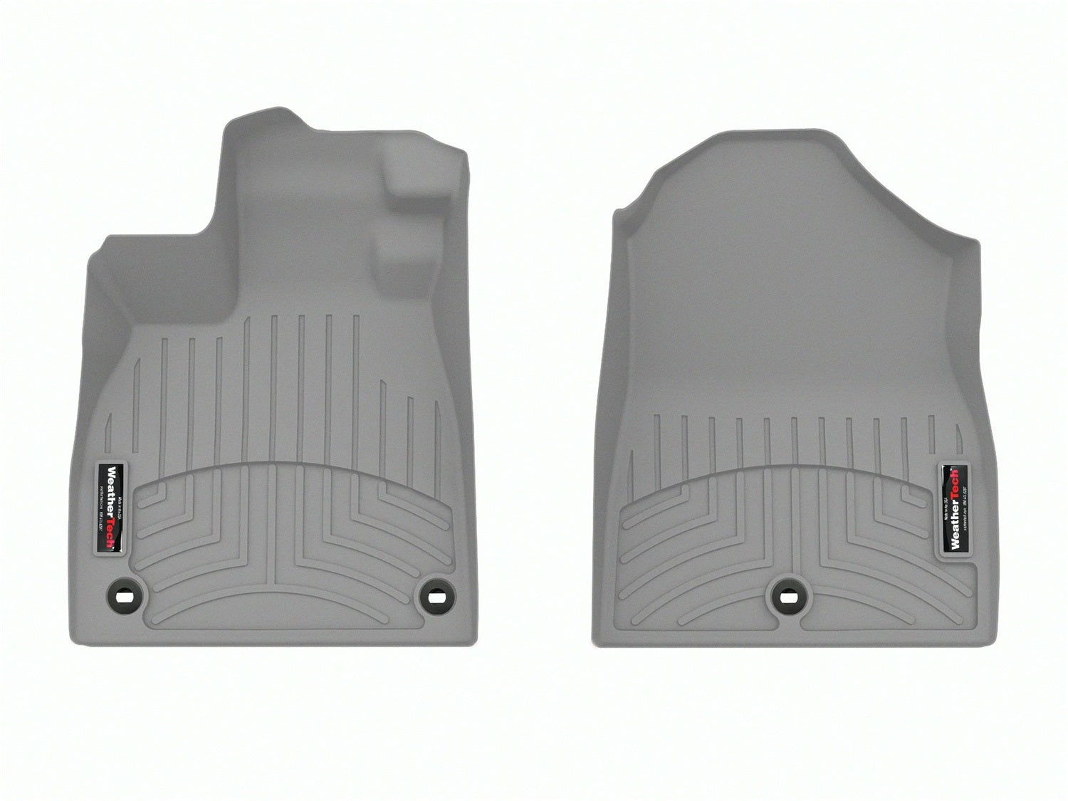 Weathertech 4617961 FloorLiner™ DigitalFit®; Gray; Front; Weathertech 4617961