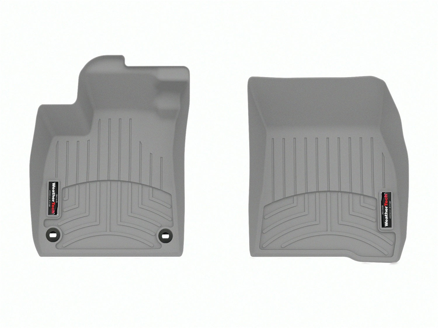 Weathertech 4618001 FloorLiner™ DigitalFit®; Gray; Front; Weathertech 4618001