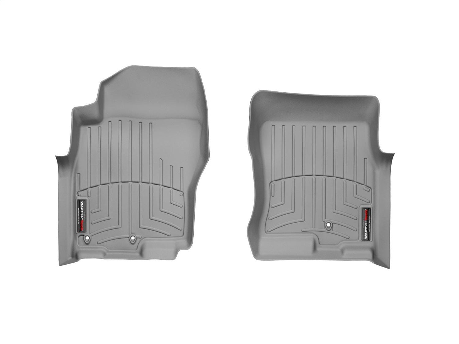 Weathertech 461801 FloorLiner™ DigitalFit®; Gray; Front; Weathertech 461801