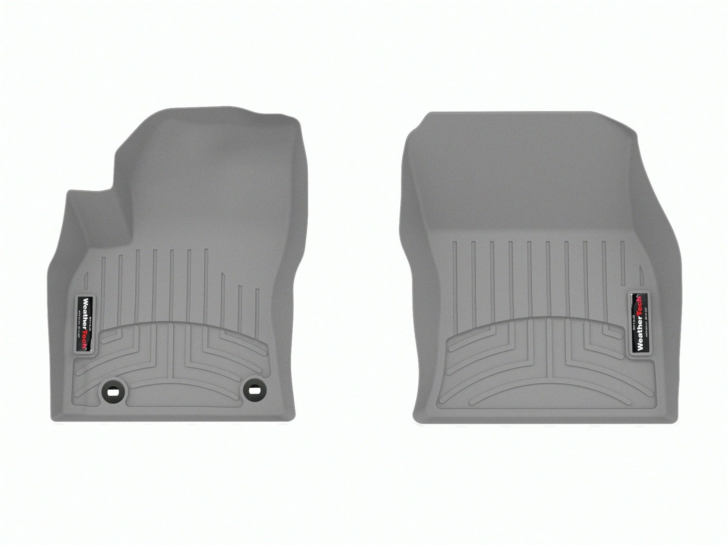 Weathertech 4618301 FloorLiner™ DigitalFit®; Gray; Front; Weathertech 4618301