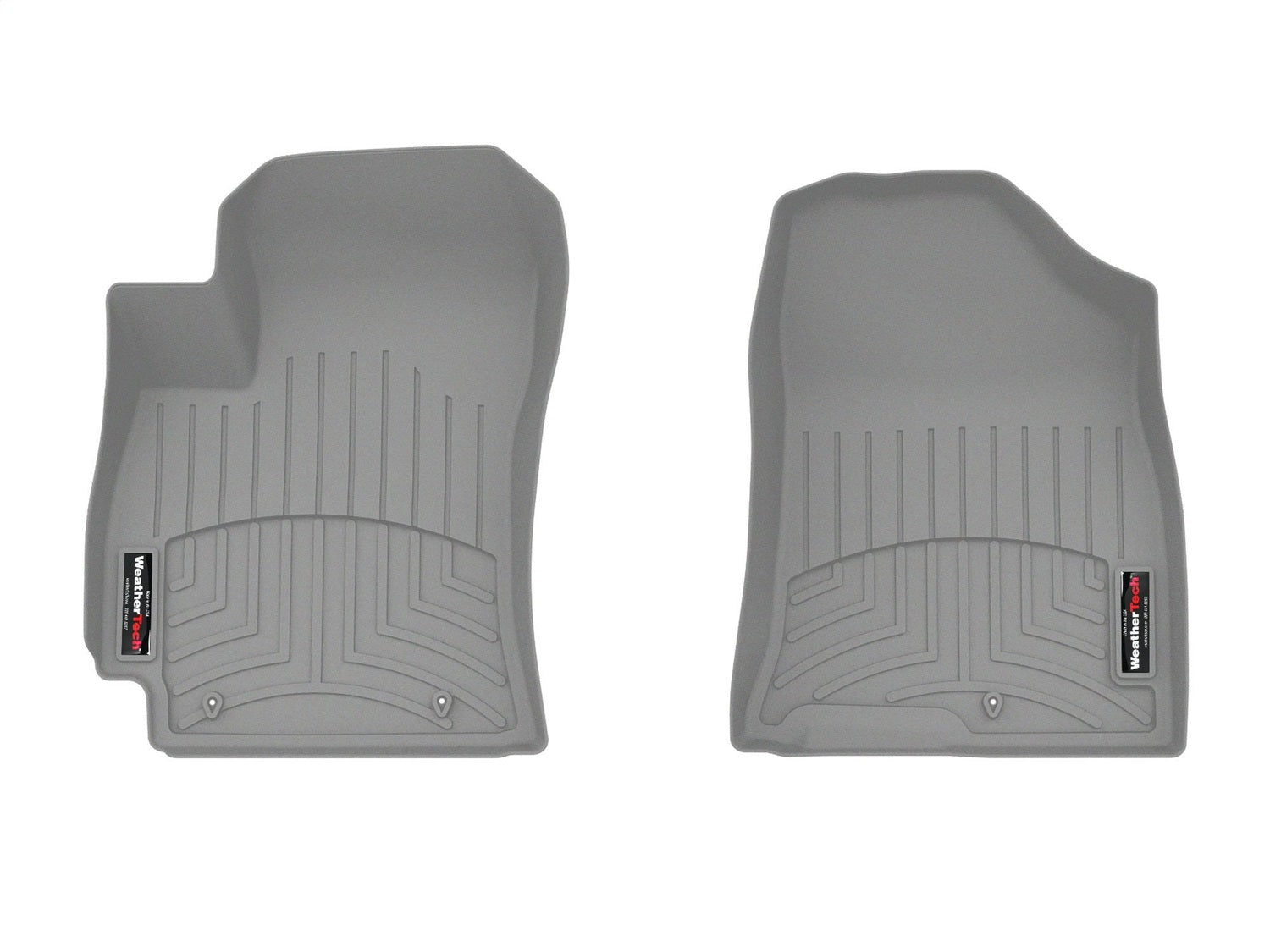 Weathertech 4618381 FloorLiner™ DigitalFit®; Gray; Front; Weathertech 4618381