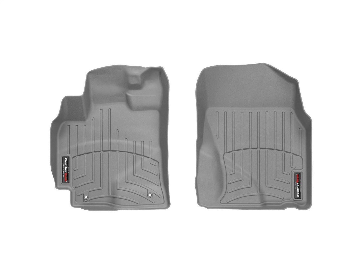 Weathertech 461861 FloorLiner™ DigitalFit®; Gray; Front; Weathertech 461861