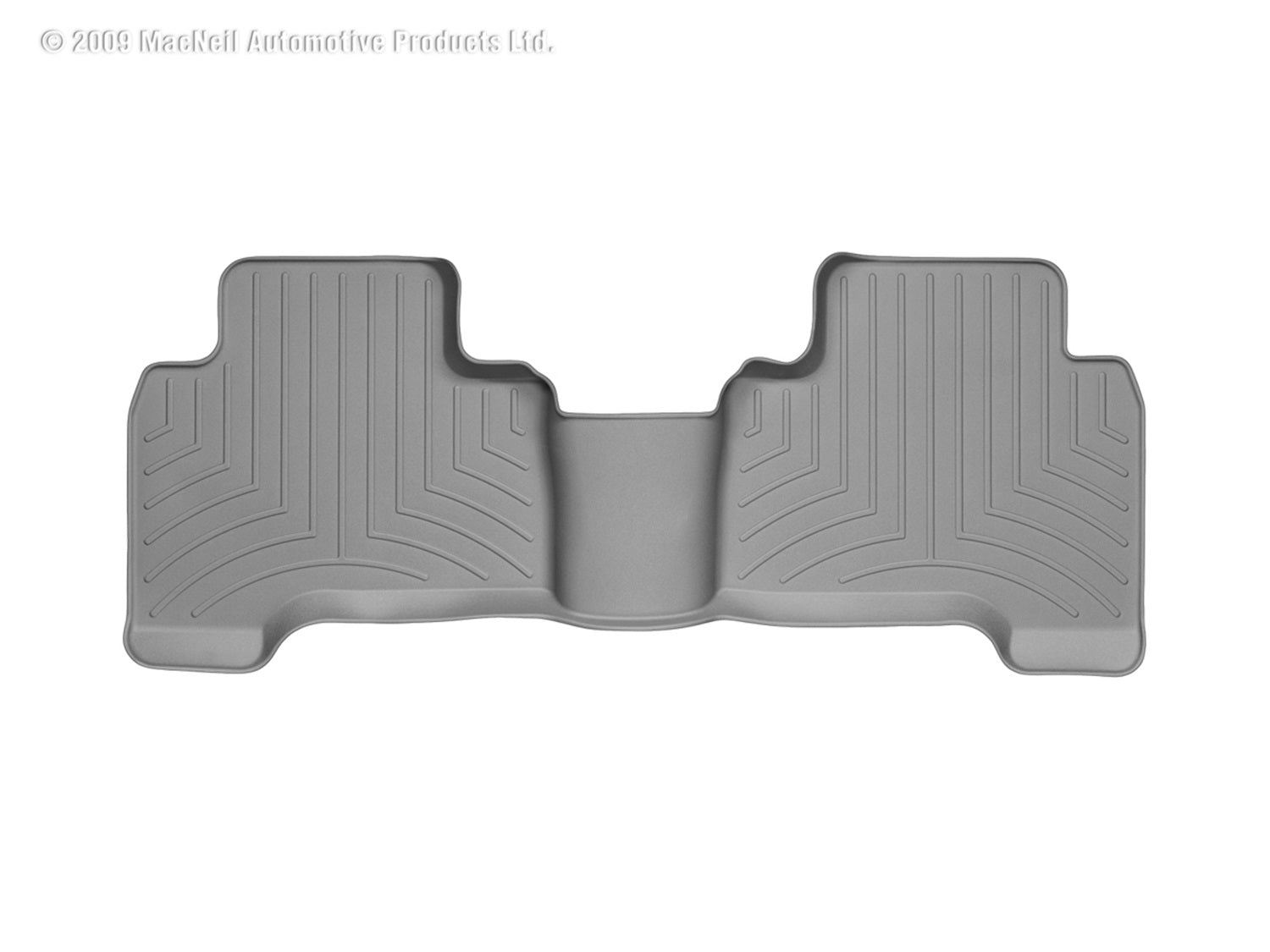 Weathertech 461892 FloorLiner™ DigitalFit®; Gray; Rear; Weathertech 461892