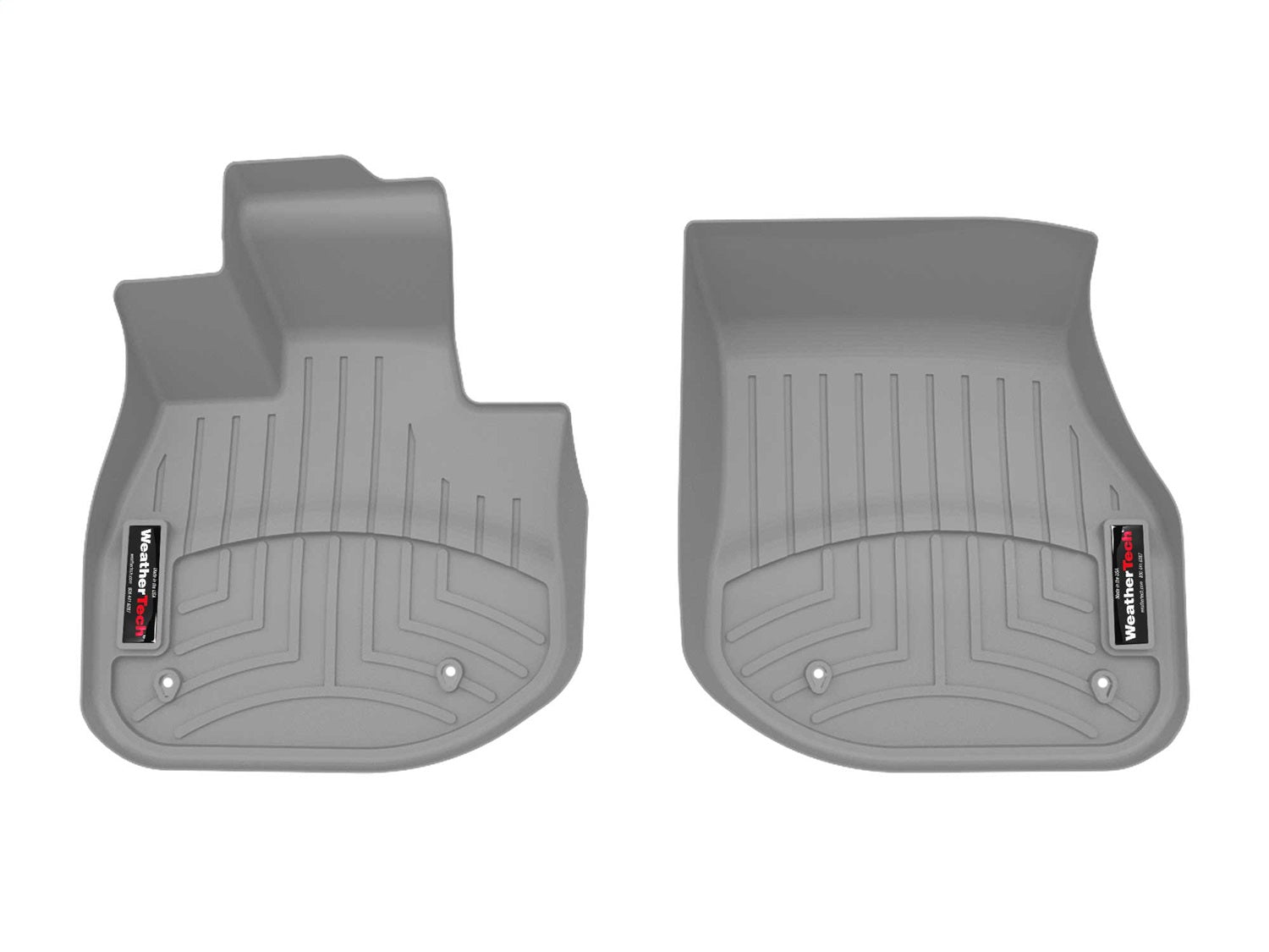 Weathertech 4619011 FloorLiner™ DigitalFit®; Grey; Front; Weathertech 4619011